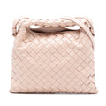 Bottega Veneta Mini Calfskin Intrecciato Hop Satchel