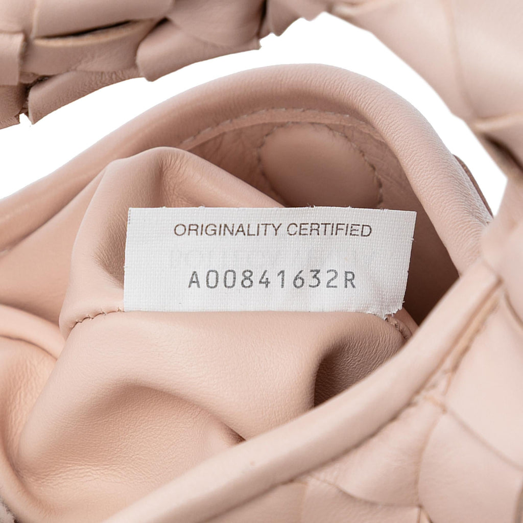 Bottega Veneta Mini Calfskin Intrecciato Hop Satchel