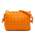 Bottega Veneta Mini Lambskin Intrecciato Loop Camera Bag
