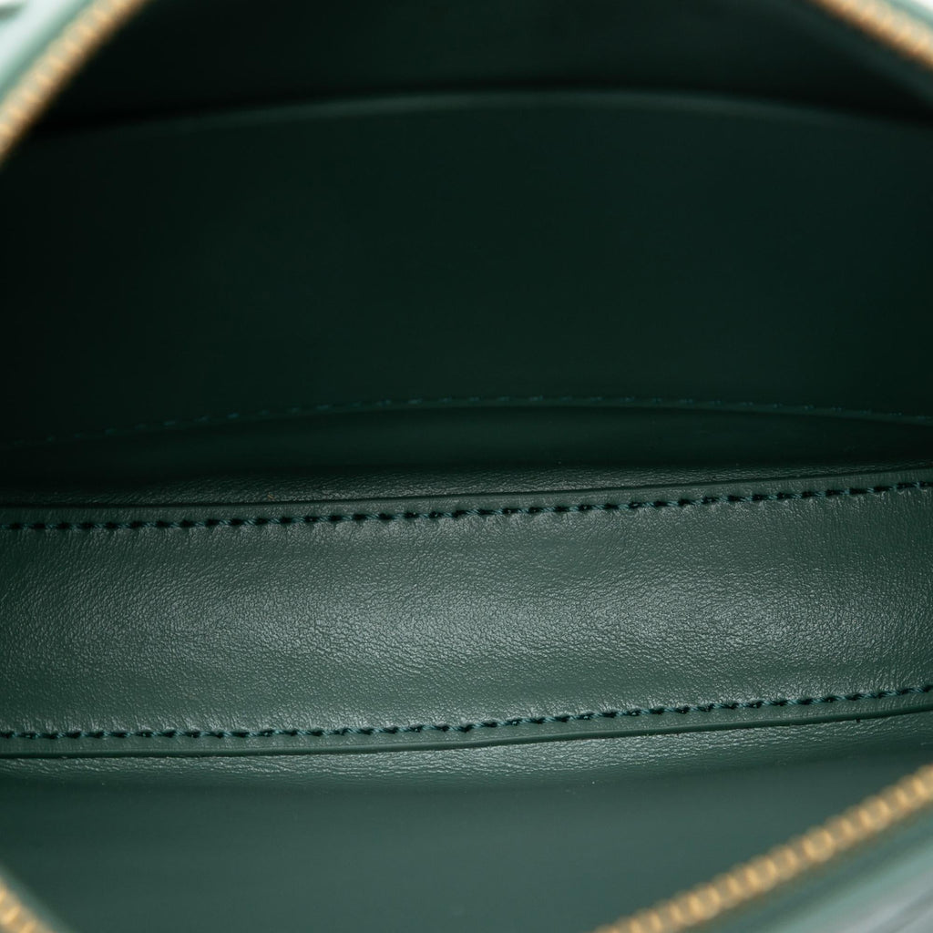 Bottega Veneta Mini Leather Intrecciato Sunrise Hobo