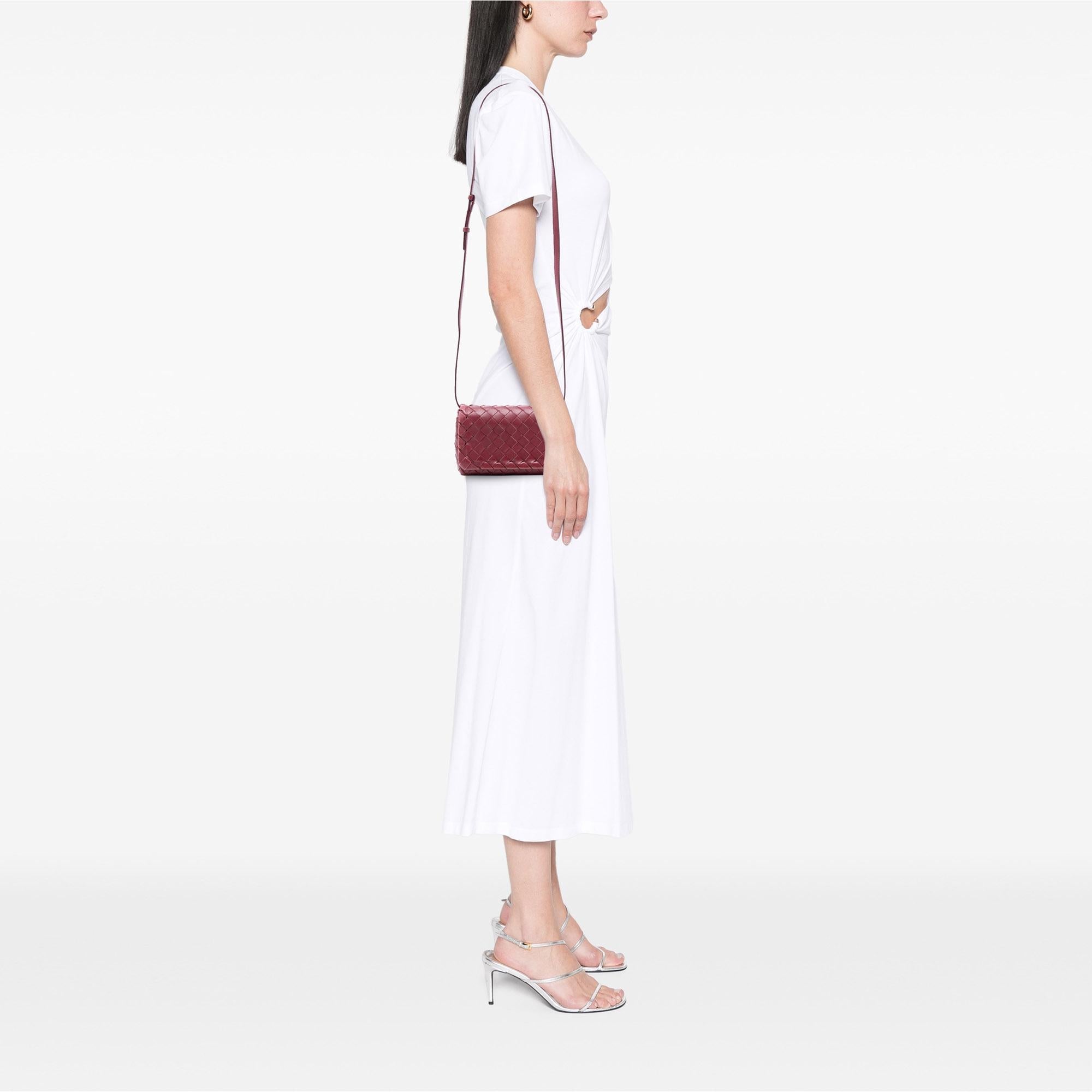 Bottega Veneta Mini Nappa Intrecciato Crossbody