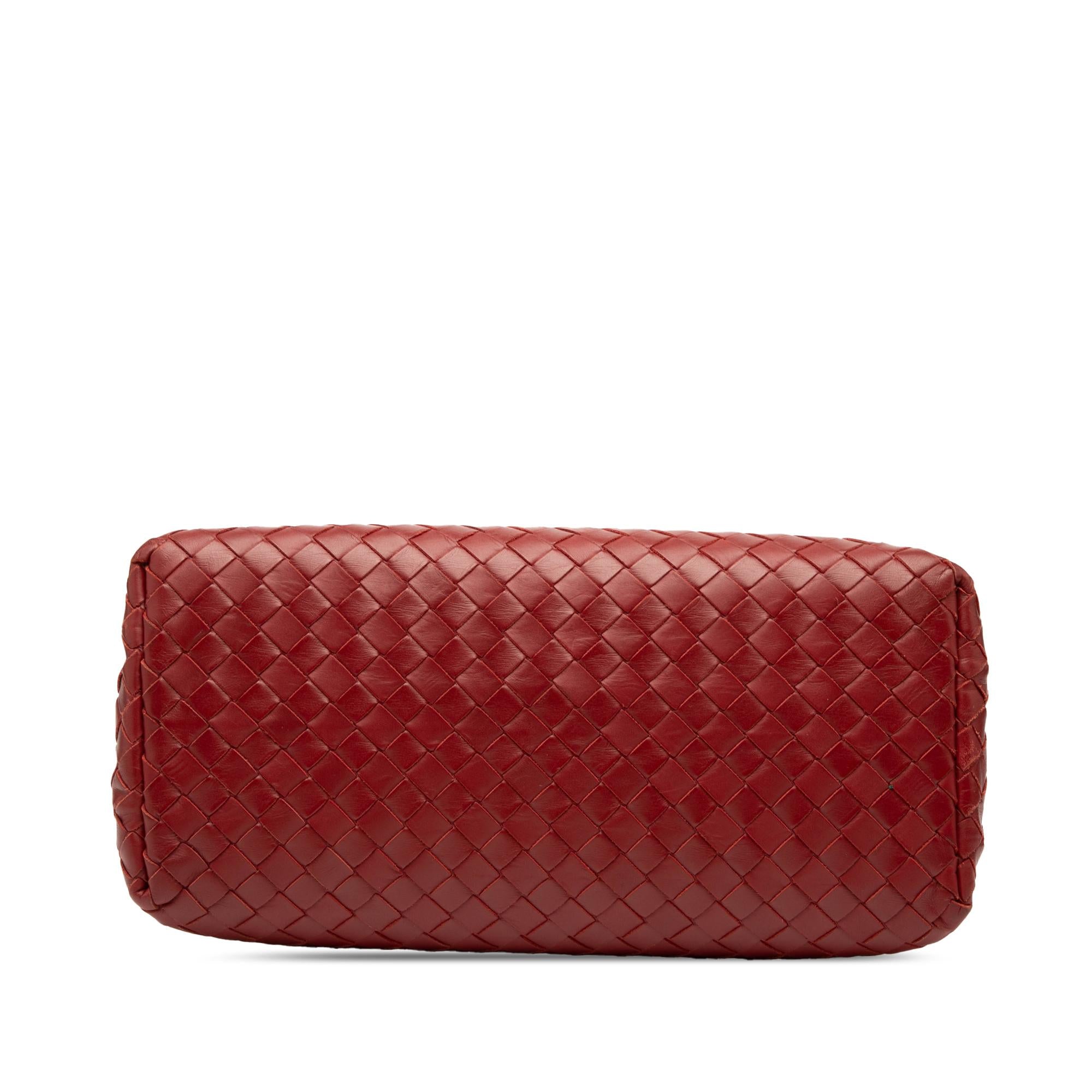 Bottega Veneta Mini Nappa Intrecciato Roma Satchel
