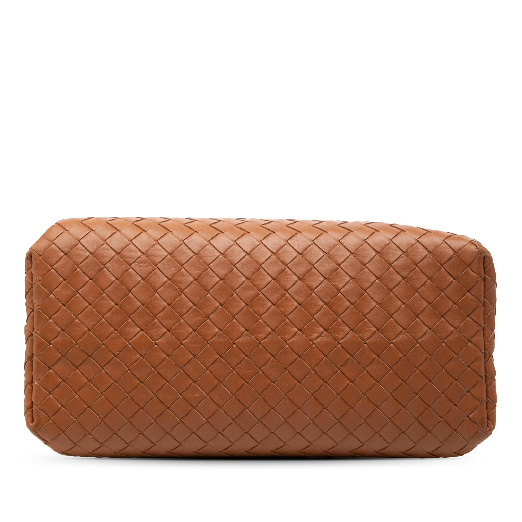Bottega Veneta Mini Nappa Intrecciato Roma Satchel