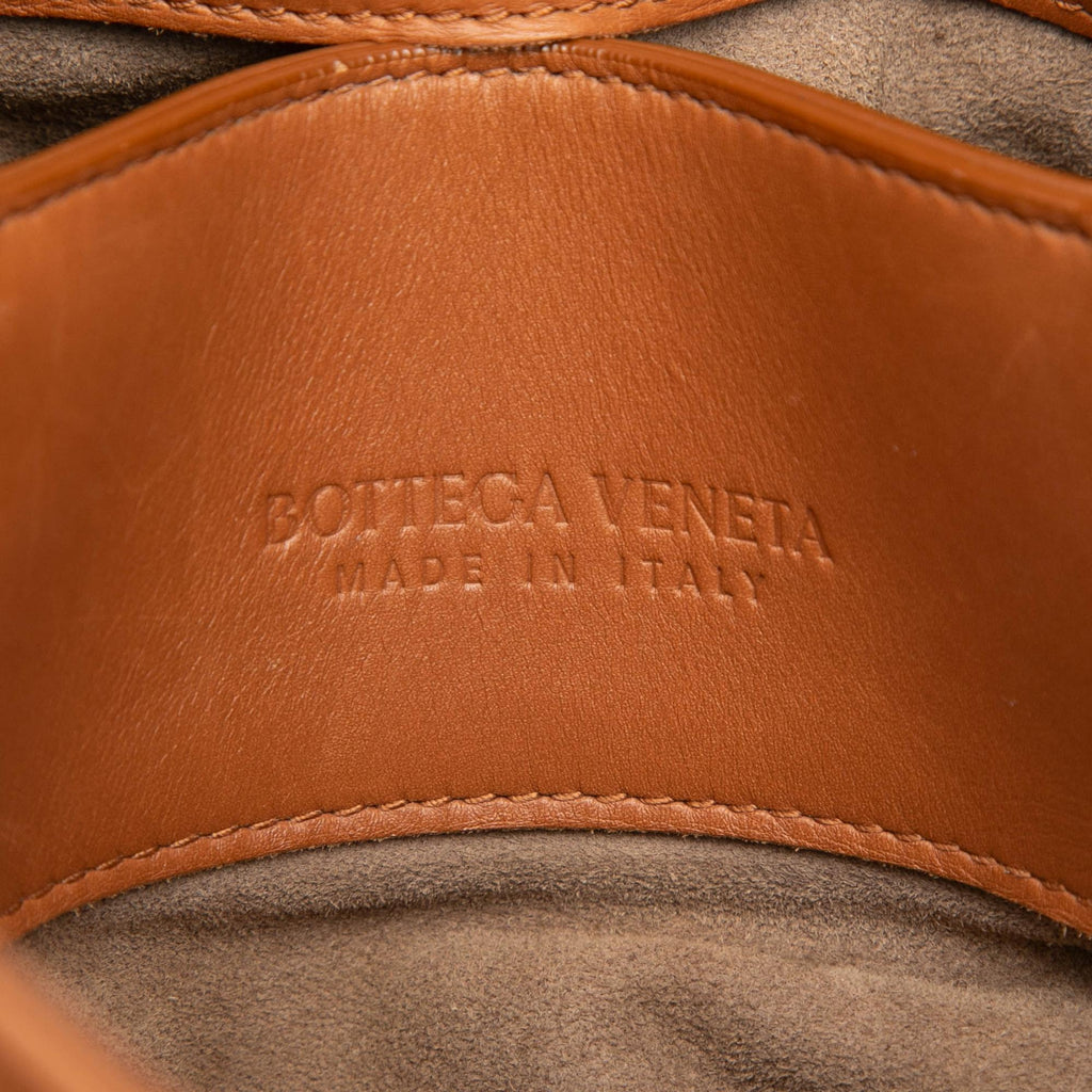 Bottega Veneta Mini Nappa Intrecciato Roma Satchel