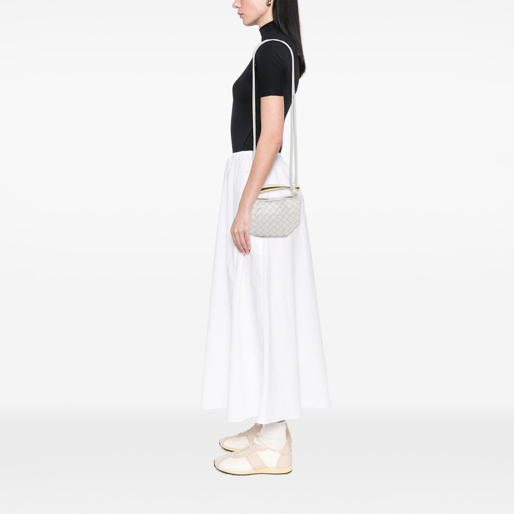 Bottega Veneta Mini Nappa Intrecciato Sardine