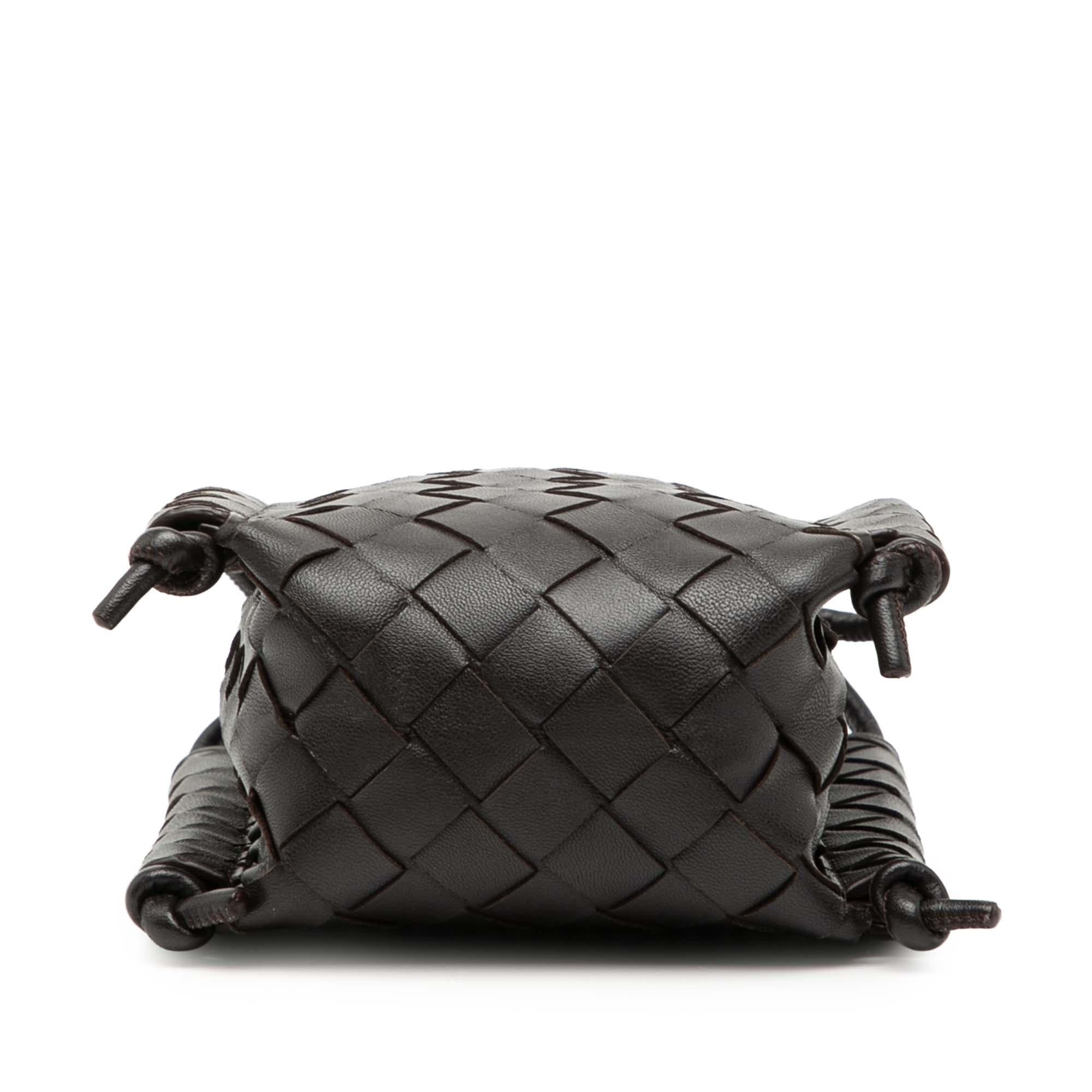 Bottega Veneta Mini Nappa Intrecciato The Knot Crossbody