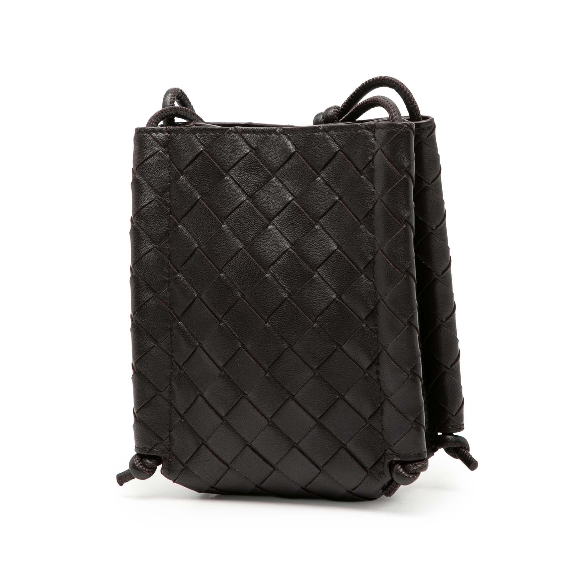 Bottega Veneta Mini Nappa Intrecciato The Knot Crossbody