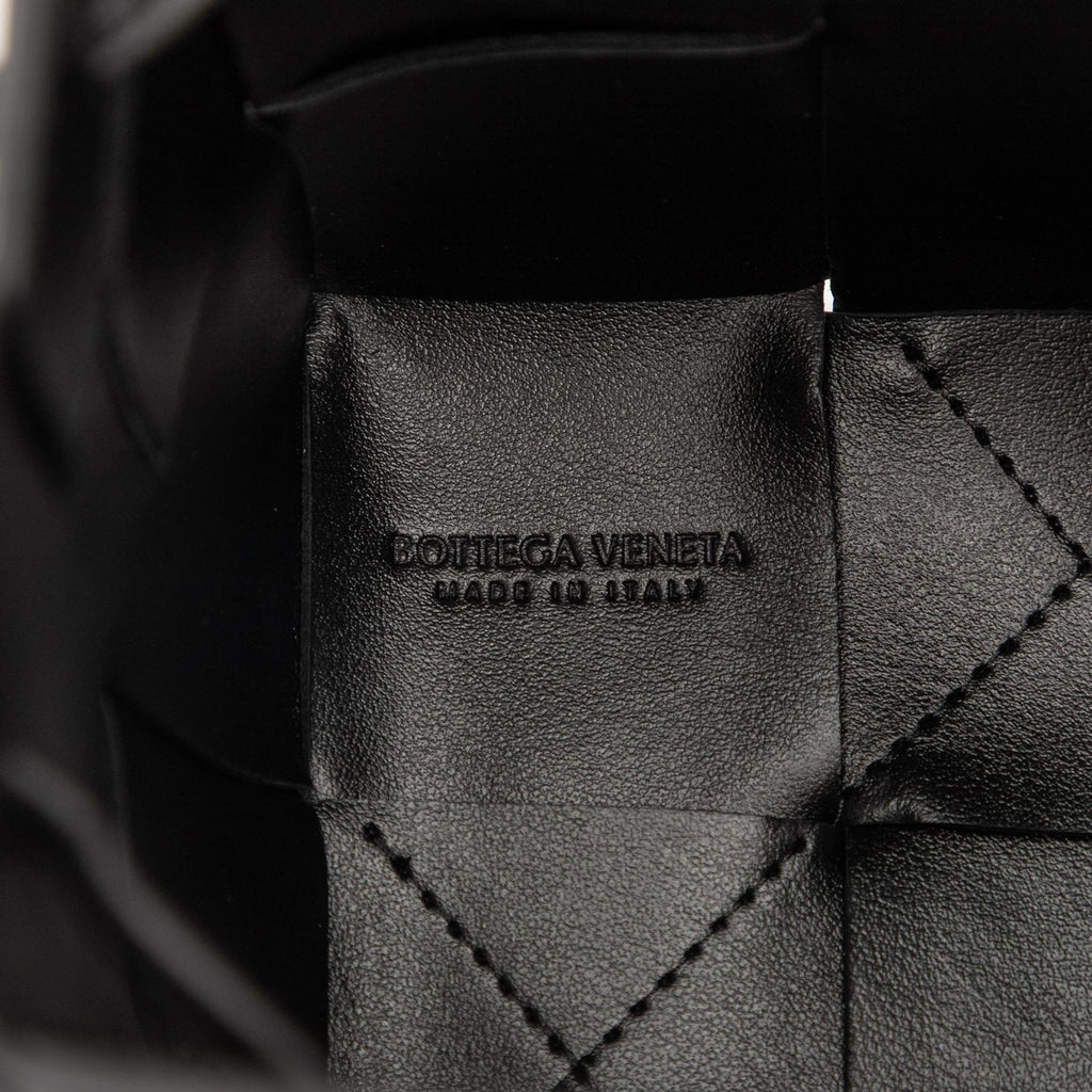 Bottega Veneta Mini Nappa Maxi Intrecciato Cassette Bucket Bag