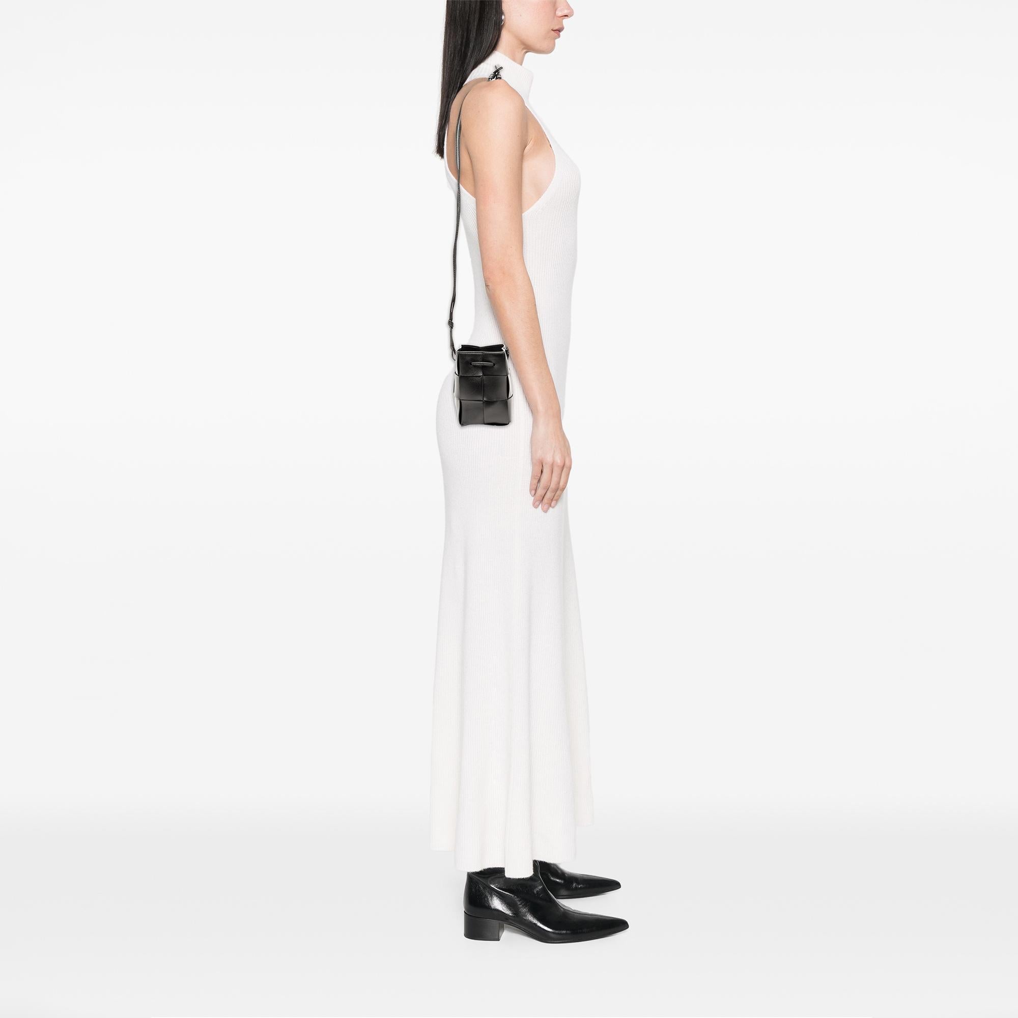 Bottega Veneta Mini Nappa Maxi Intrecciato Cassette Bucket Bag