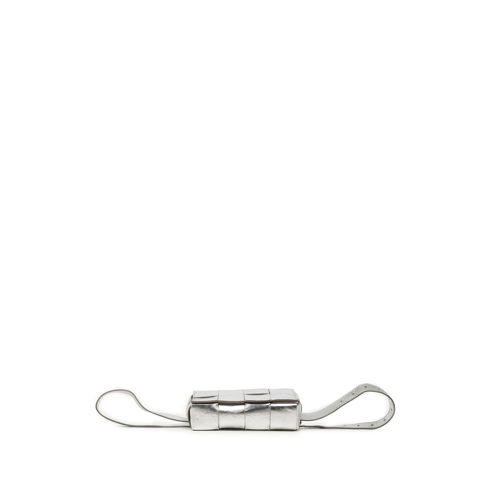 Bottega Veneta Mini Paper Calfskin Intrecciato Cassette Belt Bag