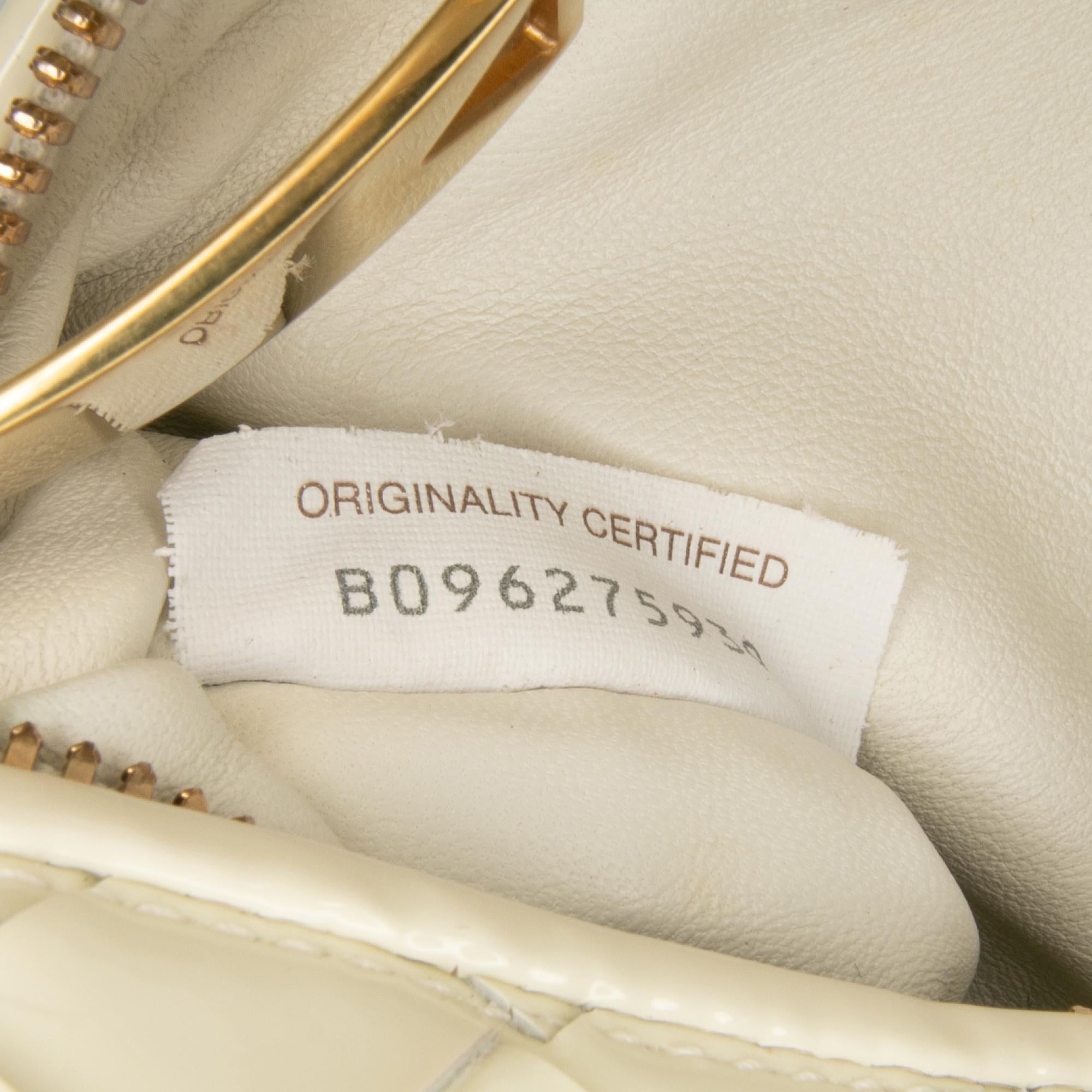 Bottega Veneta Mini Patent Intrecciato Jodie