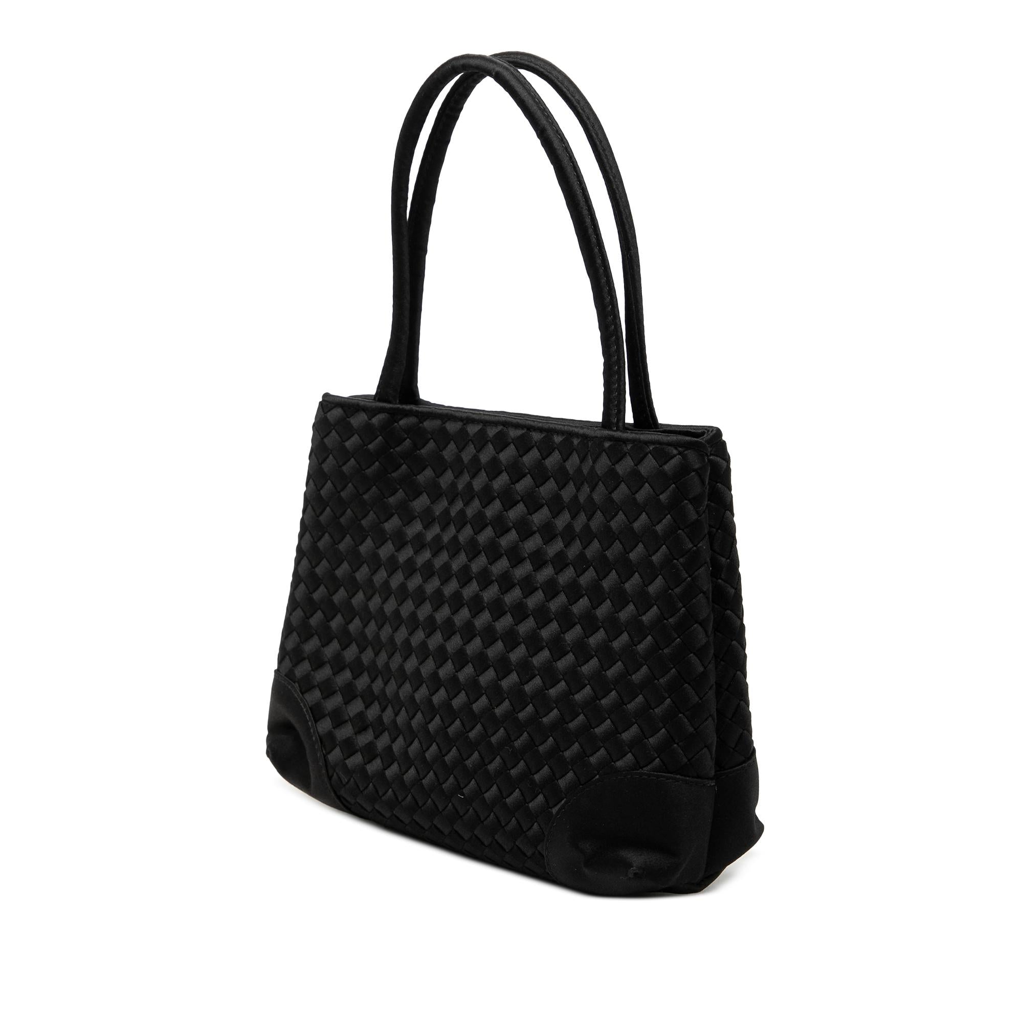Bottega Veneta Mini Satin Intrecciato Tote