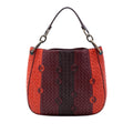 Bottega Veneta Multicolor Nappa Intrecciato Grommet Loop Hobo