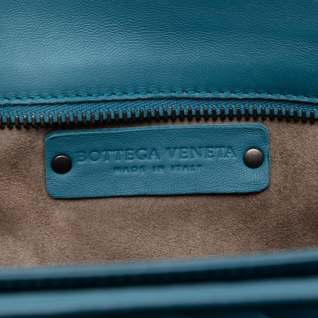 Bottega Veneta Nappa Intrecciato Accordion Satchel