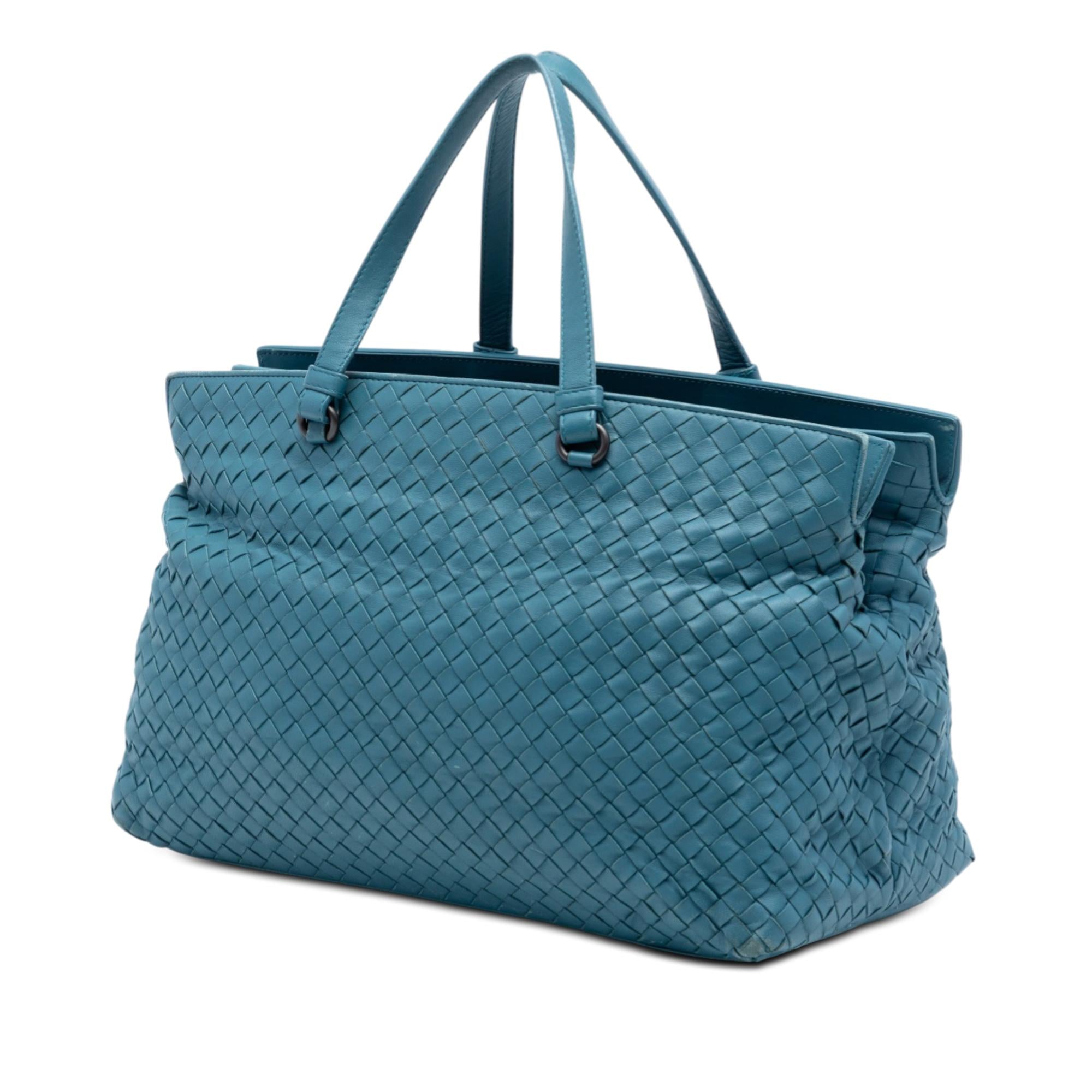 Bottega Veneta Nappa Intrecciato Accordion Satchel