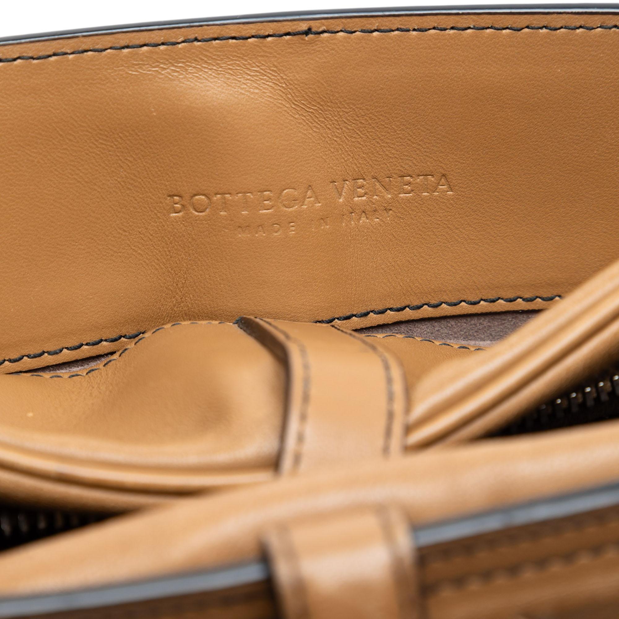 Bottega Veneta Nappa Intrecciato Belt Flap Camera Bag