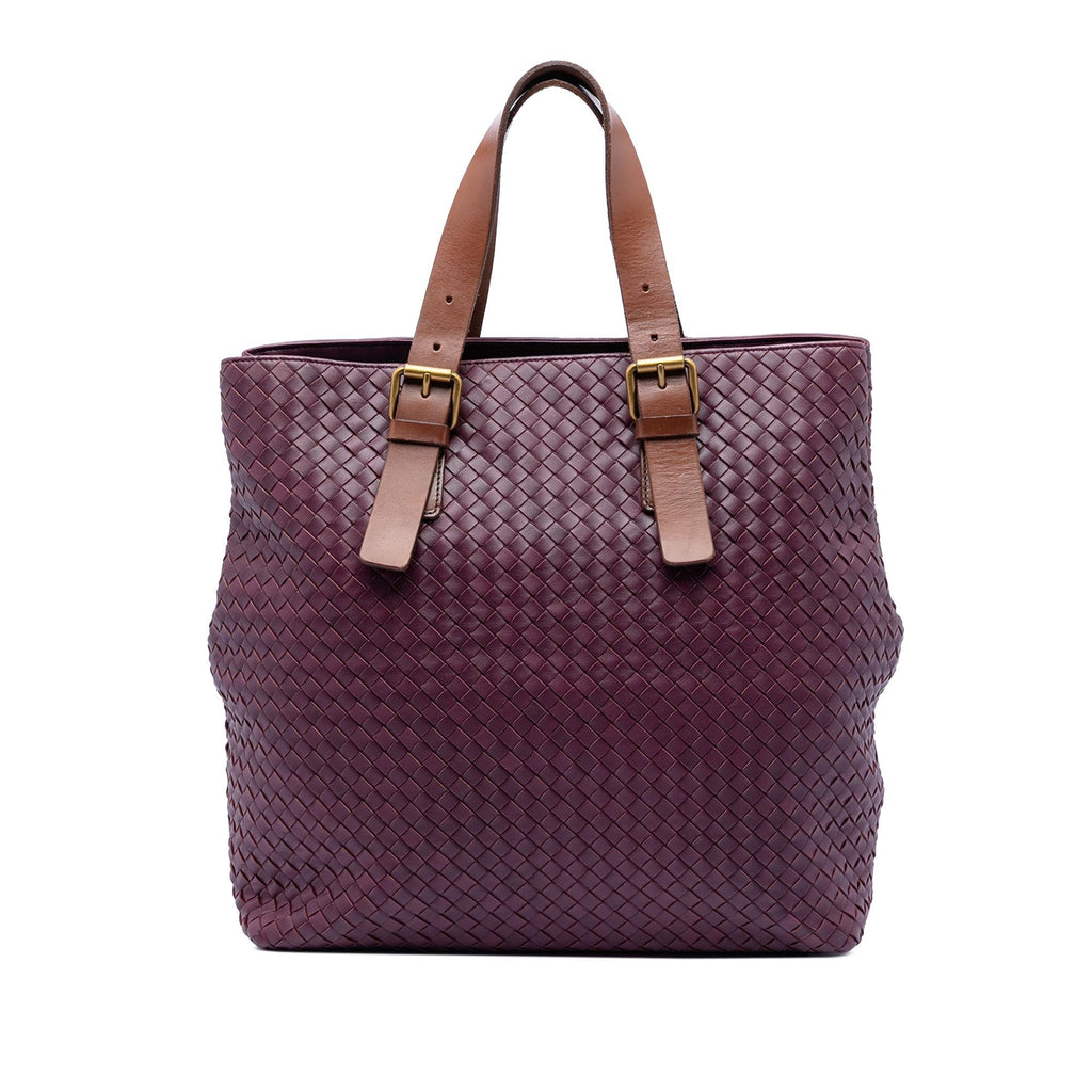Bottega Veneta Nappa Intrecciato Belted Tote