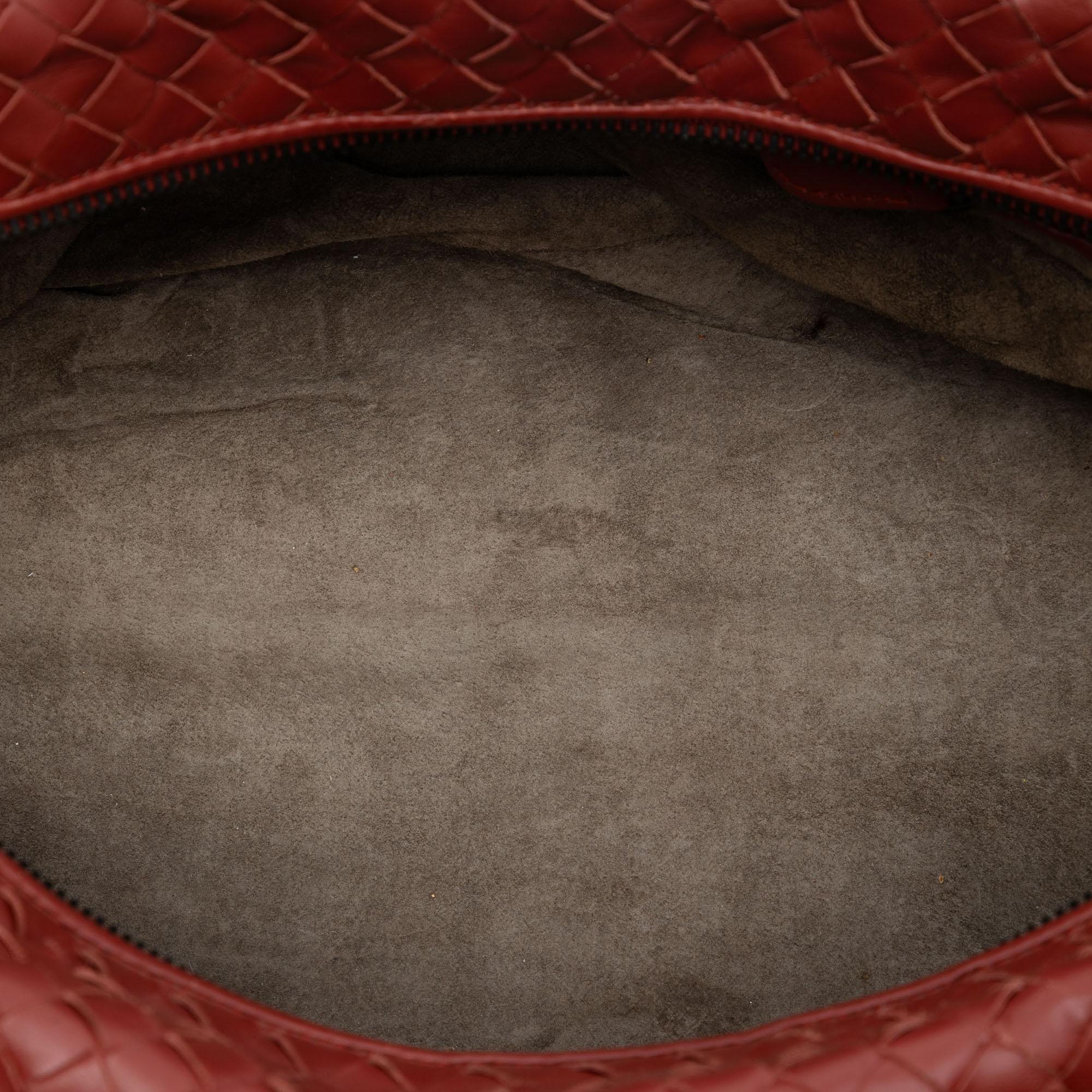 Bottega Veneta Nappa Intrecciato Boston Bag