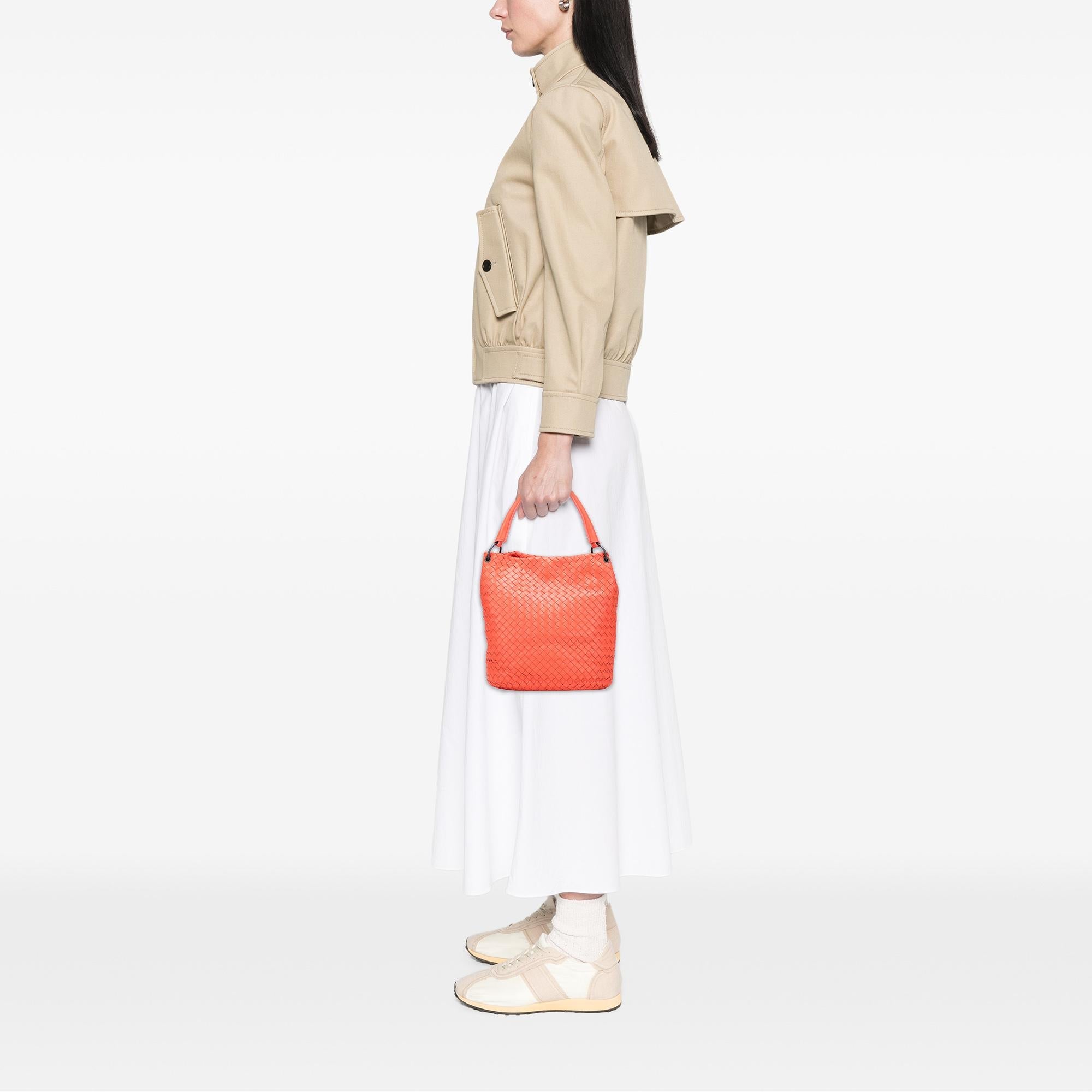 Bottega Veneta Nappa Intrecciato Bucket Bag