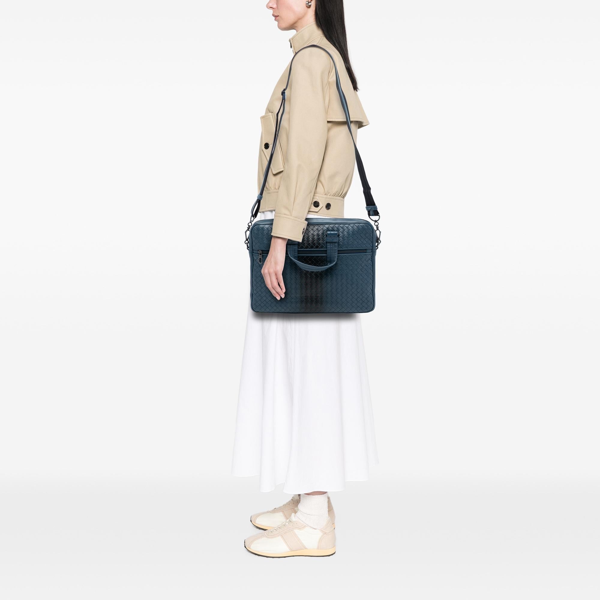 Bottega Veneta Nappa Intrecciato Business Bag