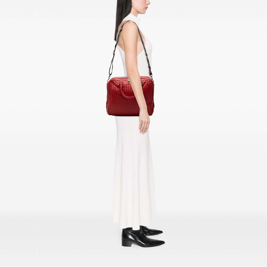 Bottega Veneta Nappa Intrecciato Business Bag
