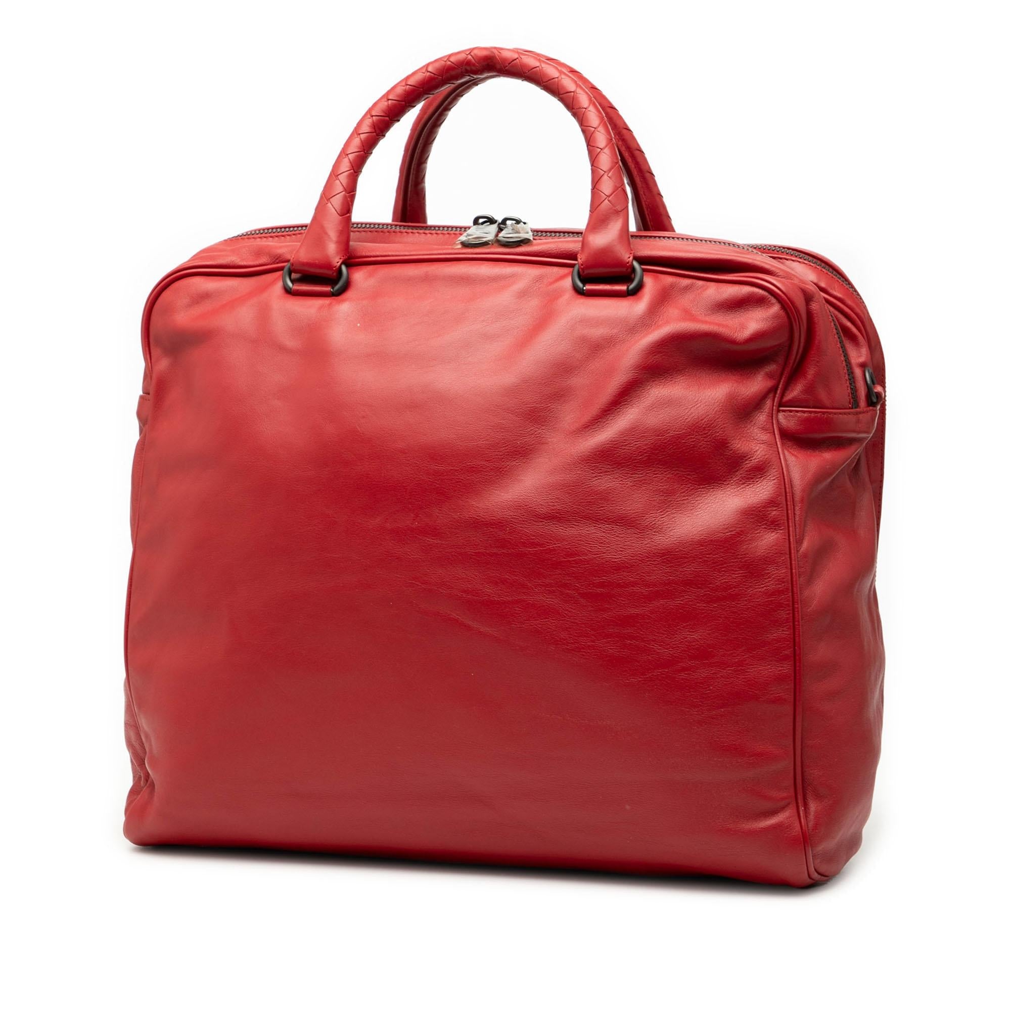 Bottega Veneta Nappa Intrecciato Business Bag