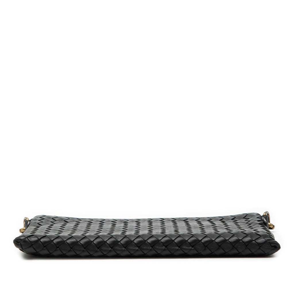 Bottega Veneta Nappa Intrecciato Chain Crossbody