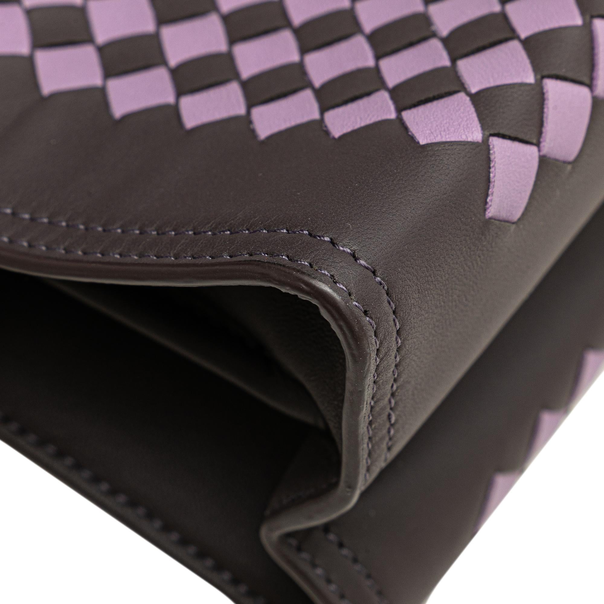 Bottega Veneta Nappa Intrecciato Chain Wallet