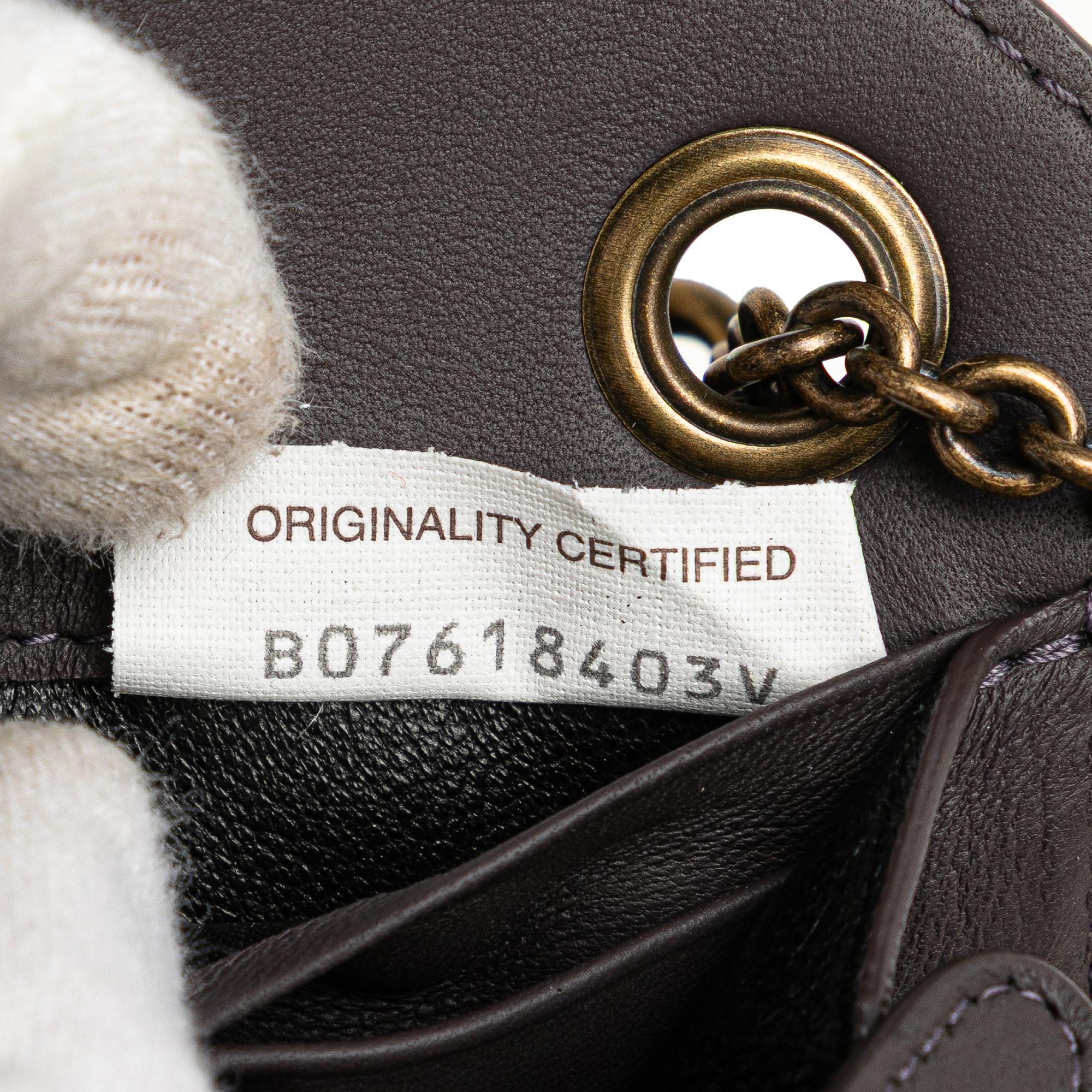 Bottega Veneta Nappa Intrecciato Chain Wallet