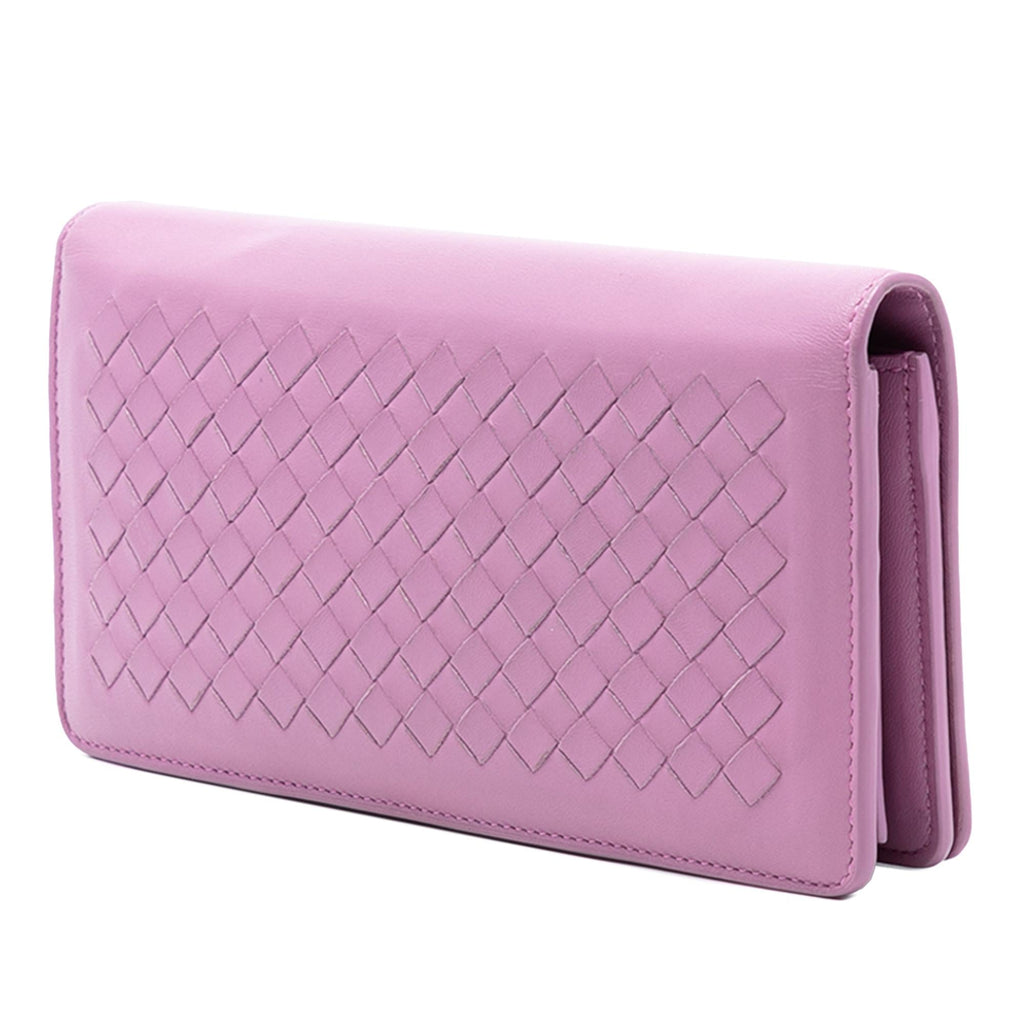 Bottega Veneta Nappa Intrecciato Continental Wallet on Chain