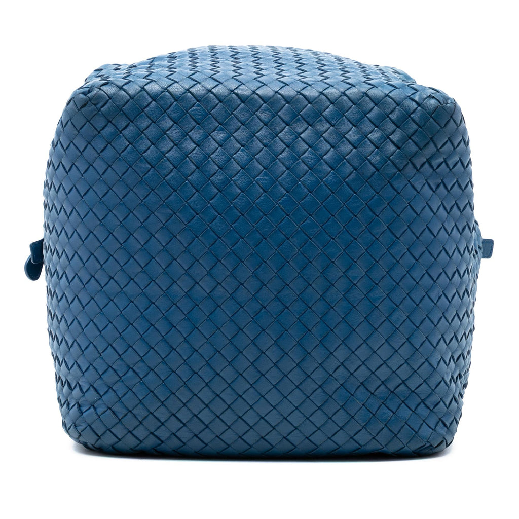 Bottega Veneta Nappa Intrecciato Cube Shoulder Bag