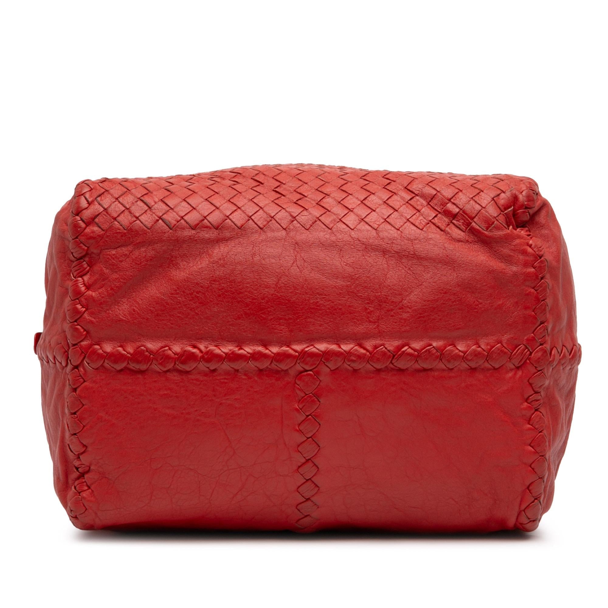 Bottega Veneta Nappa Intrecciato Cube Tote