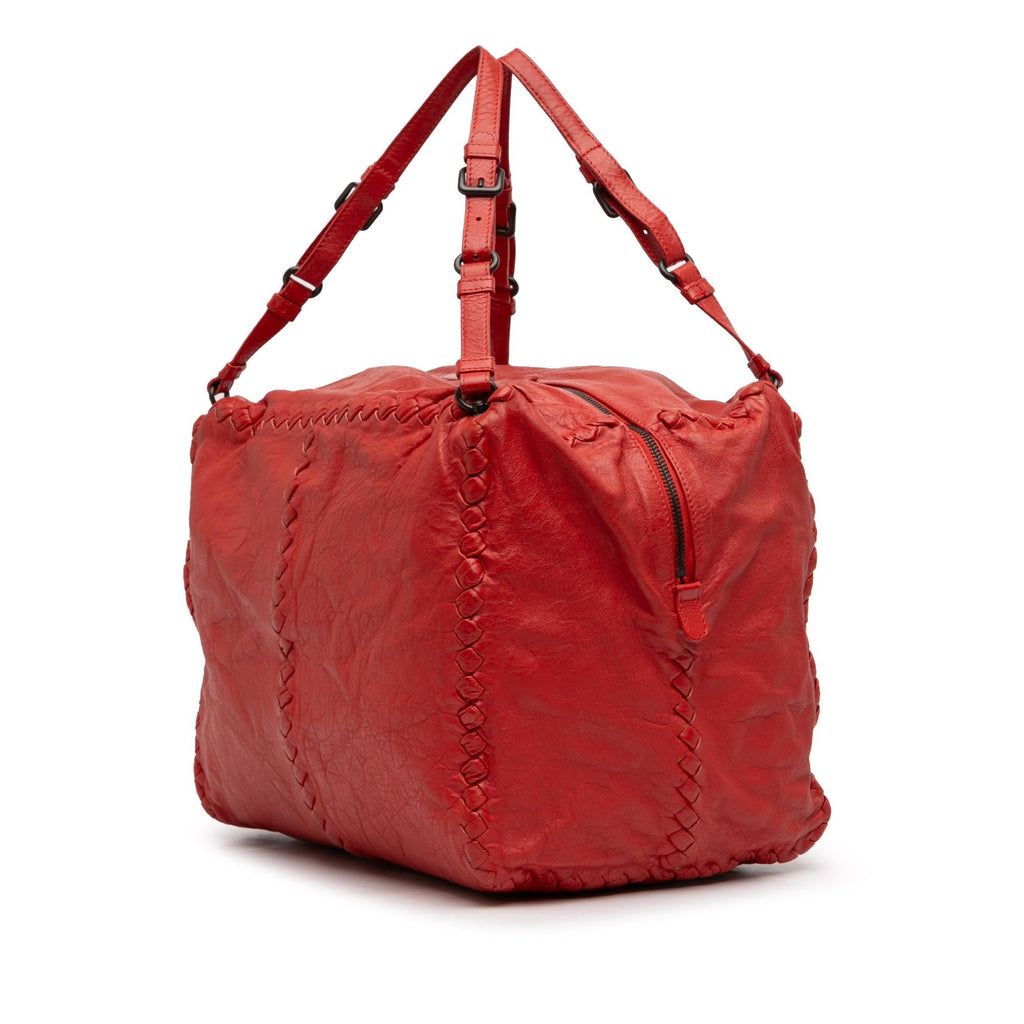 Bottega Veneta Nappa Intrecciato Cube Tote