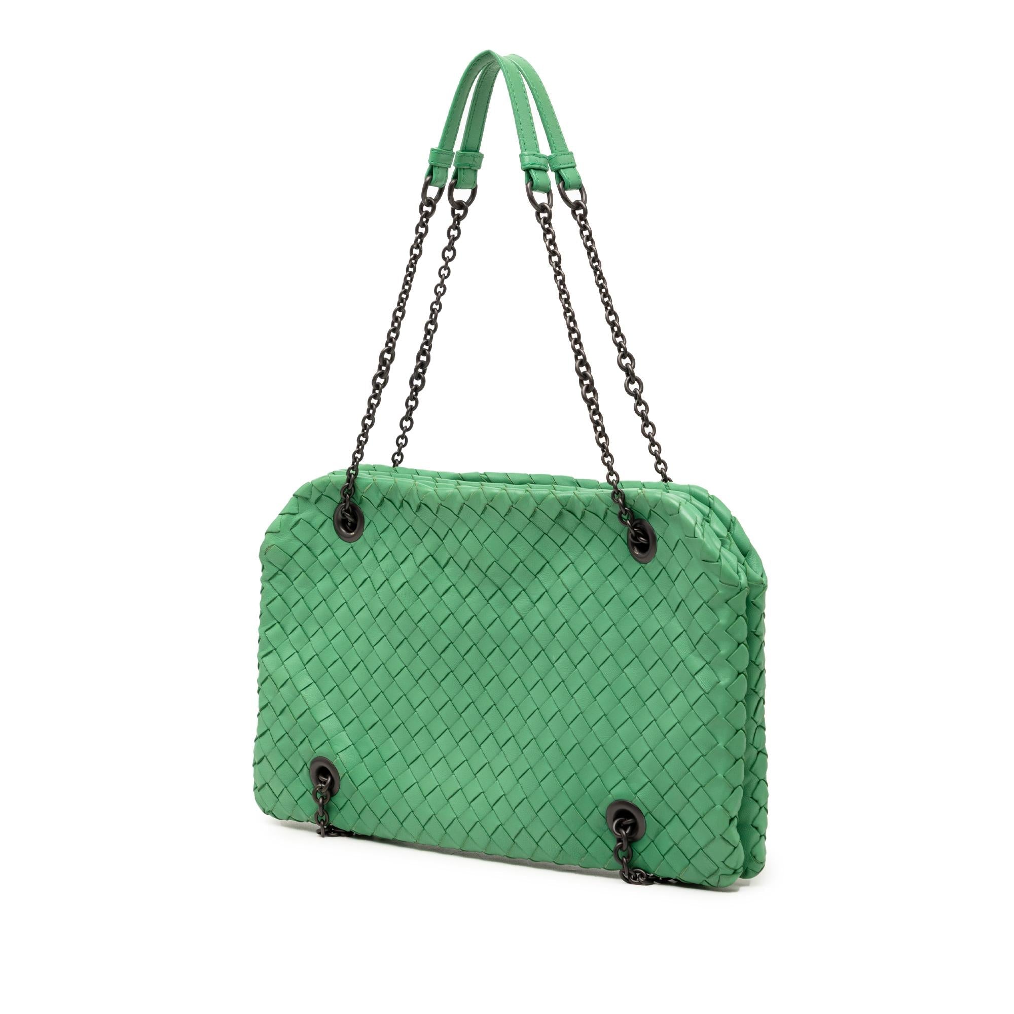 Bottega Veneta Nappa Intrecciato Duo Shoulder Bag