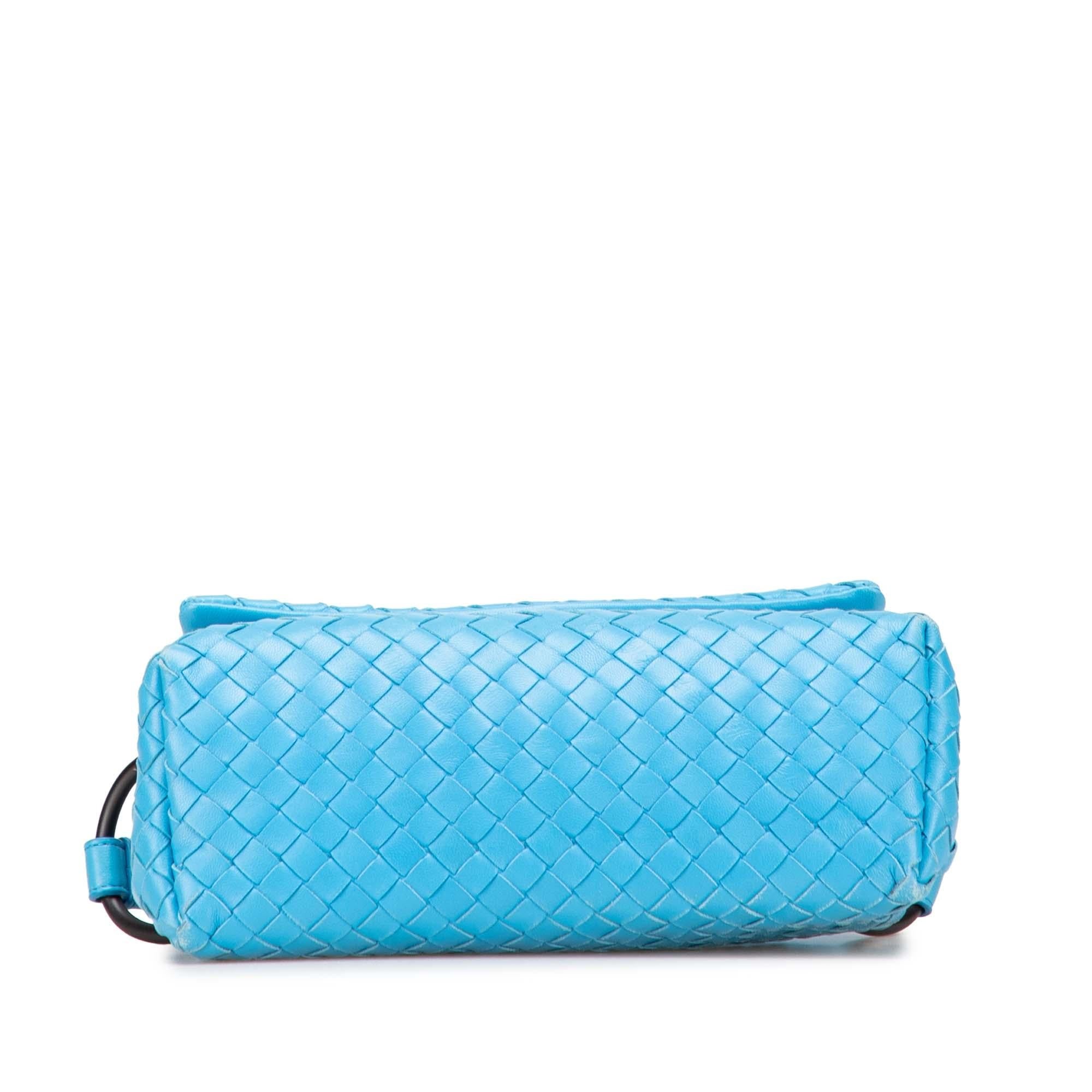 Bottega Veneta Nappa Intrecciato Flap Crossbody