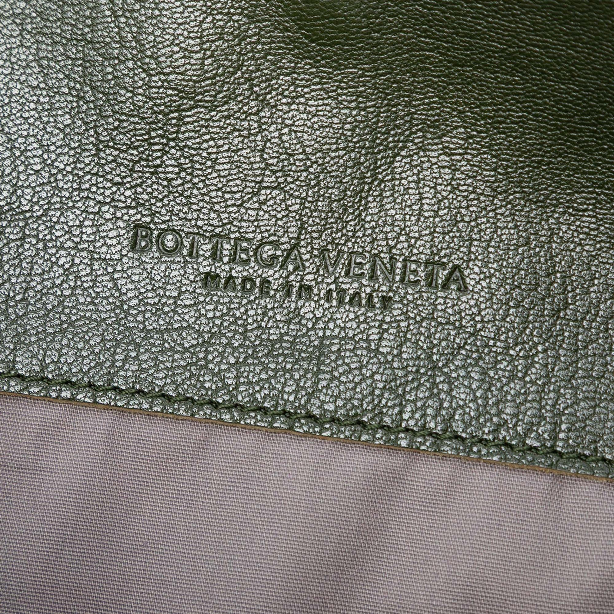 Bottega Veneta Nappa Intrecciato Flap Crossbody