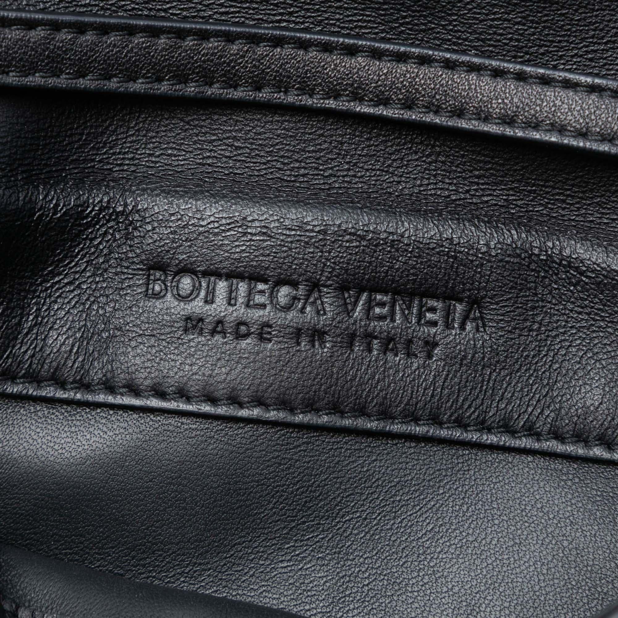 Bottega Veneta Nappa Intrecciato Flap Crossbody