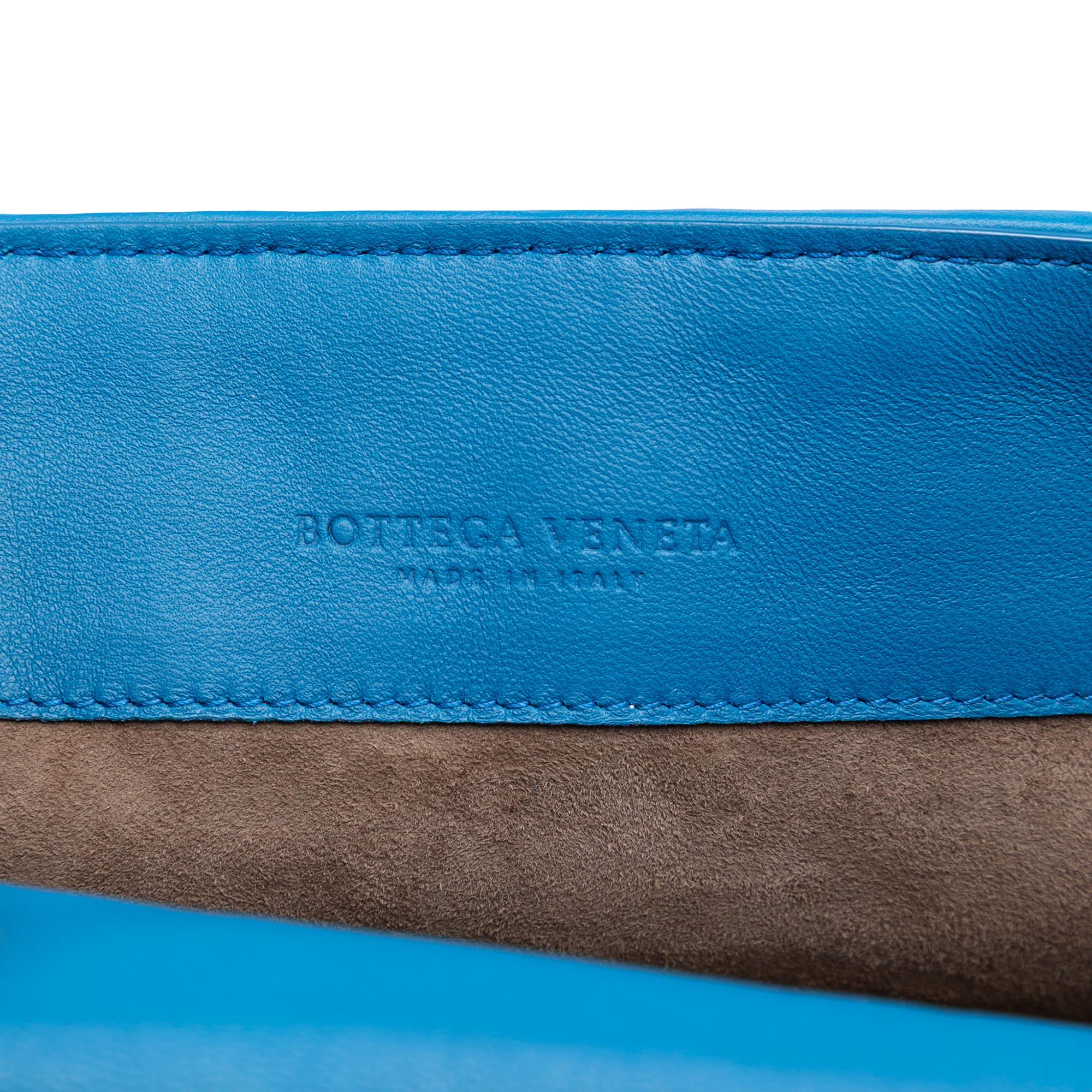 Bottega Veneta Nappa Intrecciato Flap Crossbody