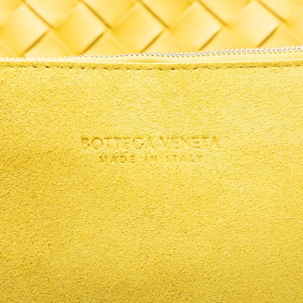 Bottega Veneta Nappa Intrecciato Fold Over Clutch