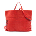 Bottega Veneta Nappa Intrecciato Fold Over Satchel