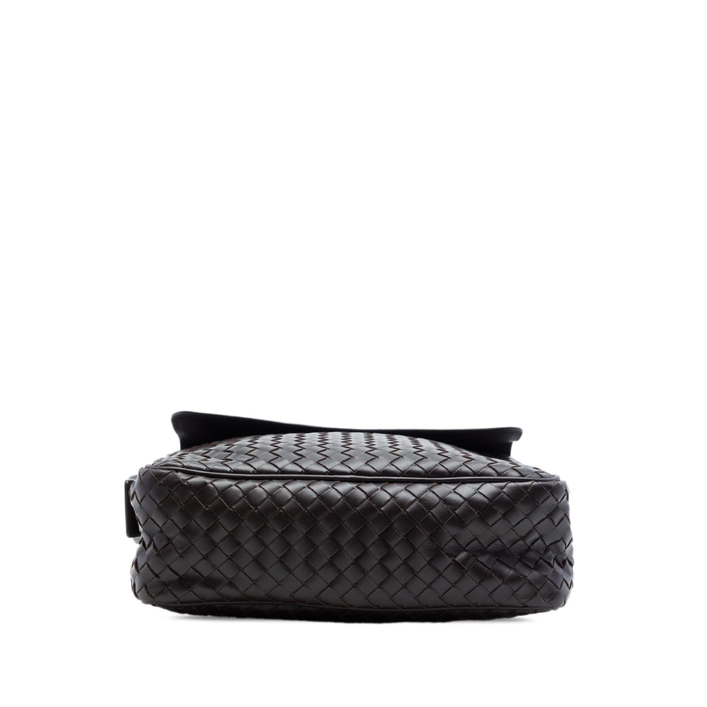 Bottega Veneta Nappa Intrecciato Front Pocket Crossbody