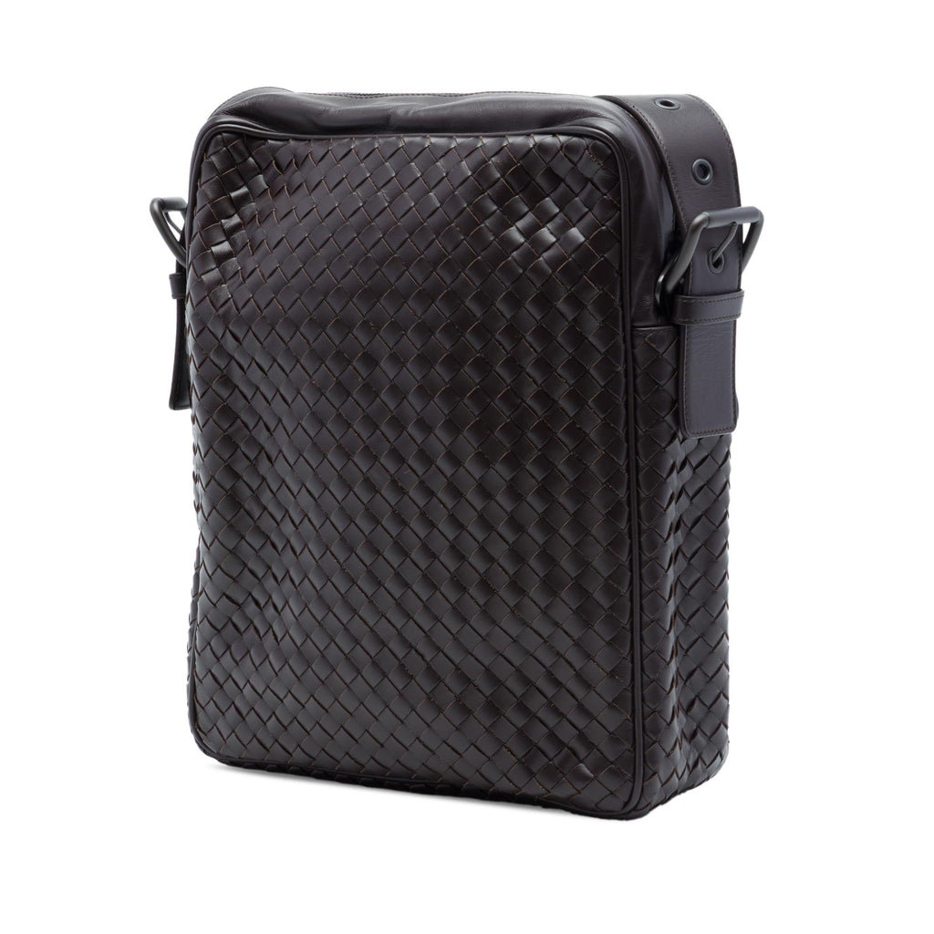 Bottega Veneta Nappa Intrecciato Front Pocket Crossbody