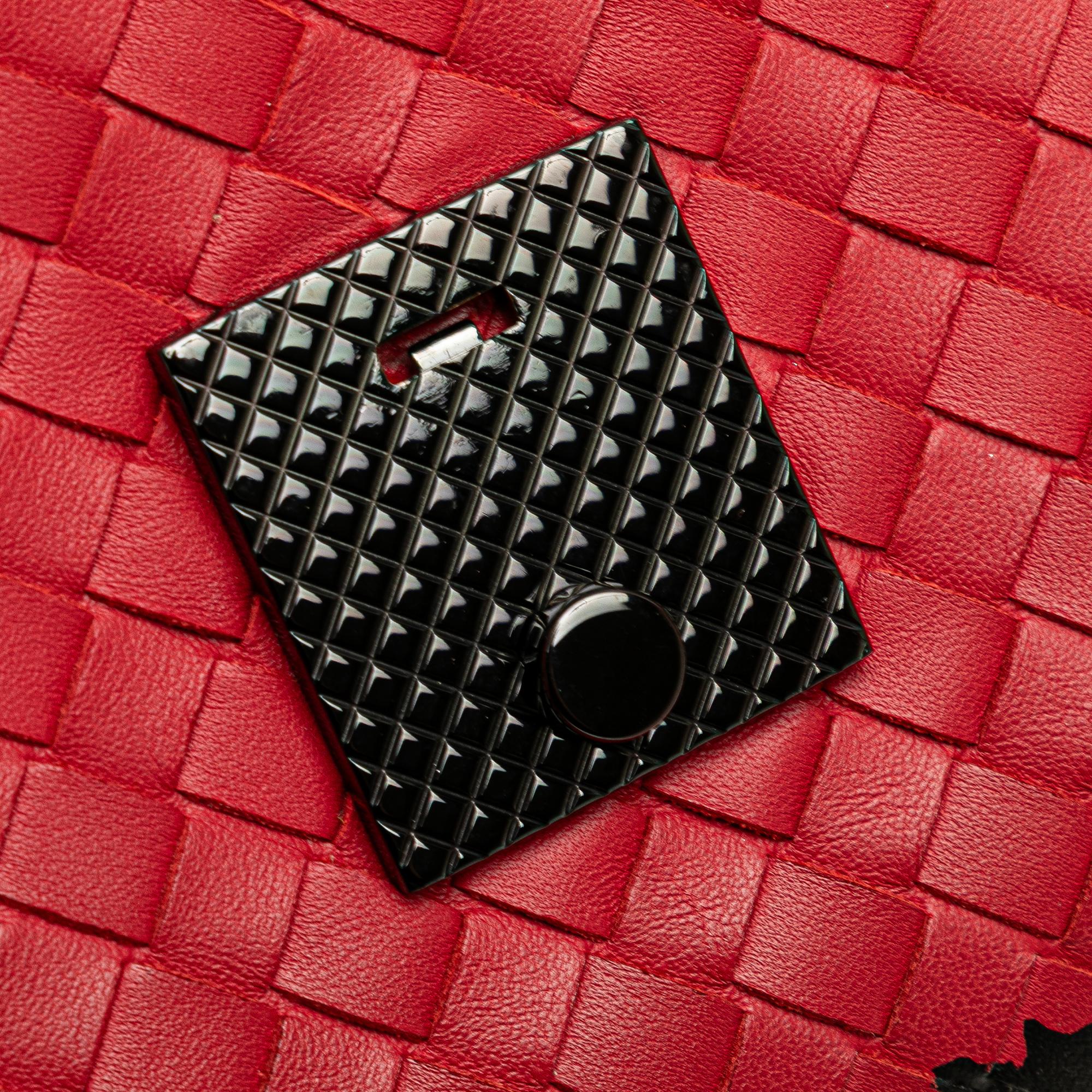 Bottega Veneta Nappa Intrecciato Glass Shoulder Bag