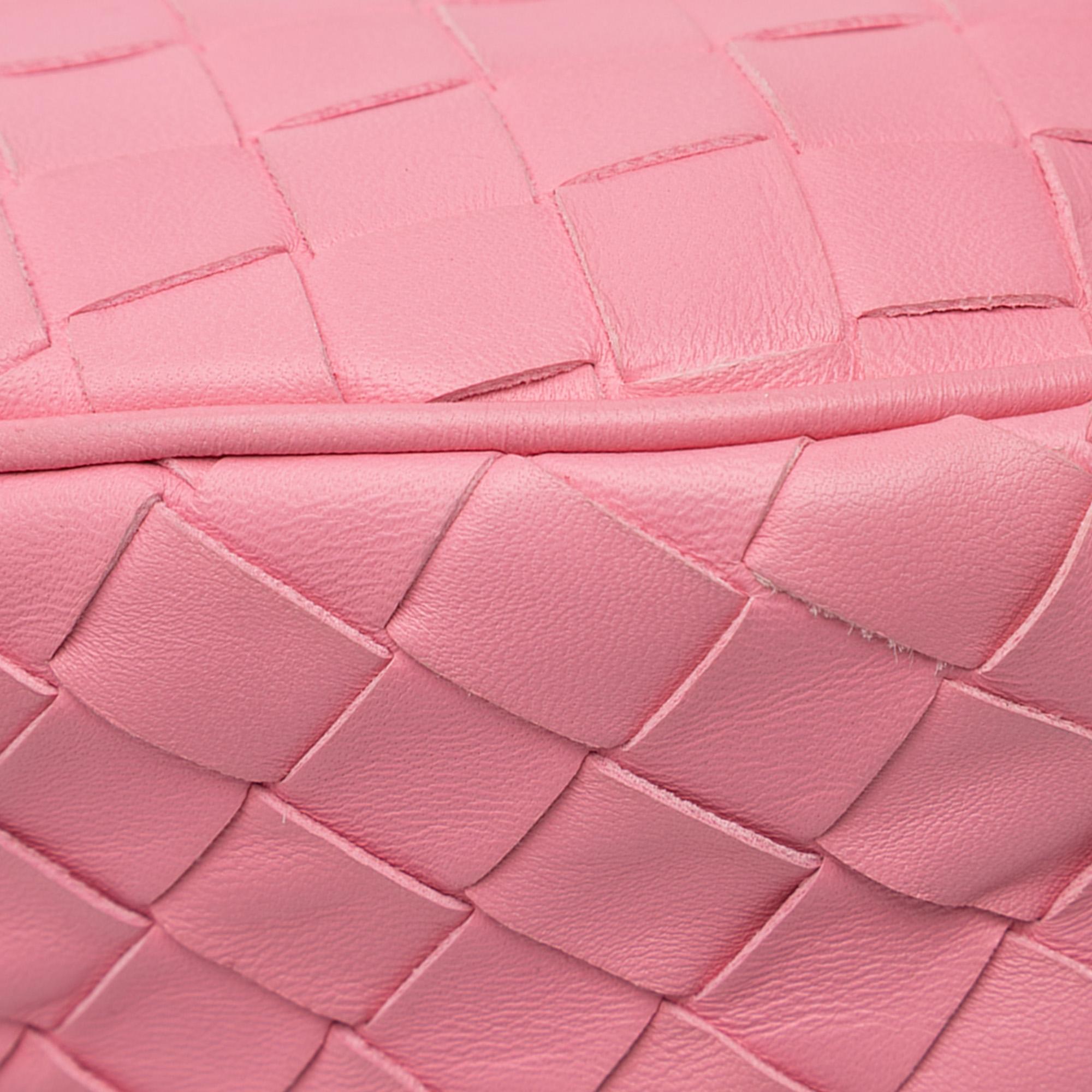Bottega Veneta Nappa Intrecciato Half Moon Shoulder Bag