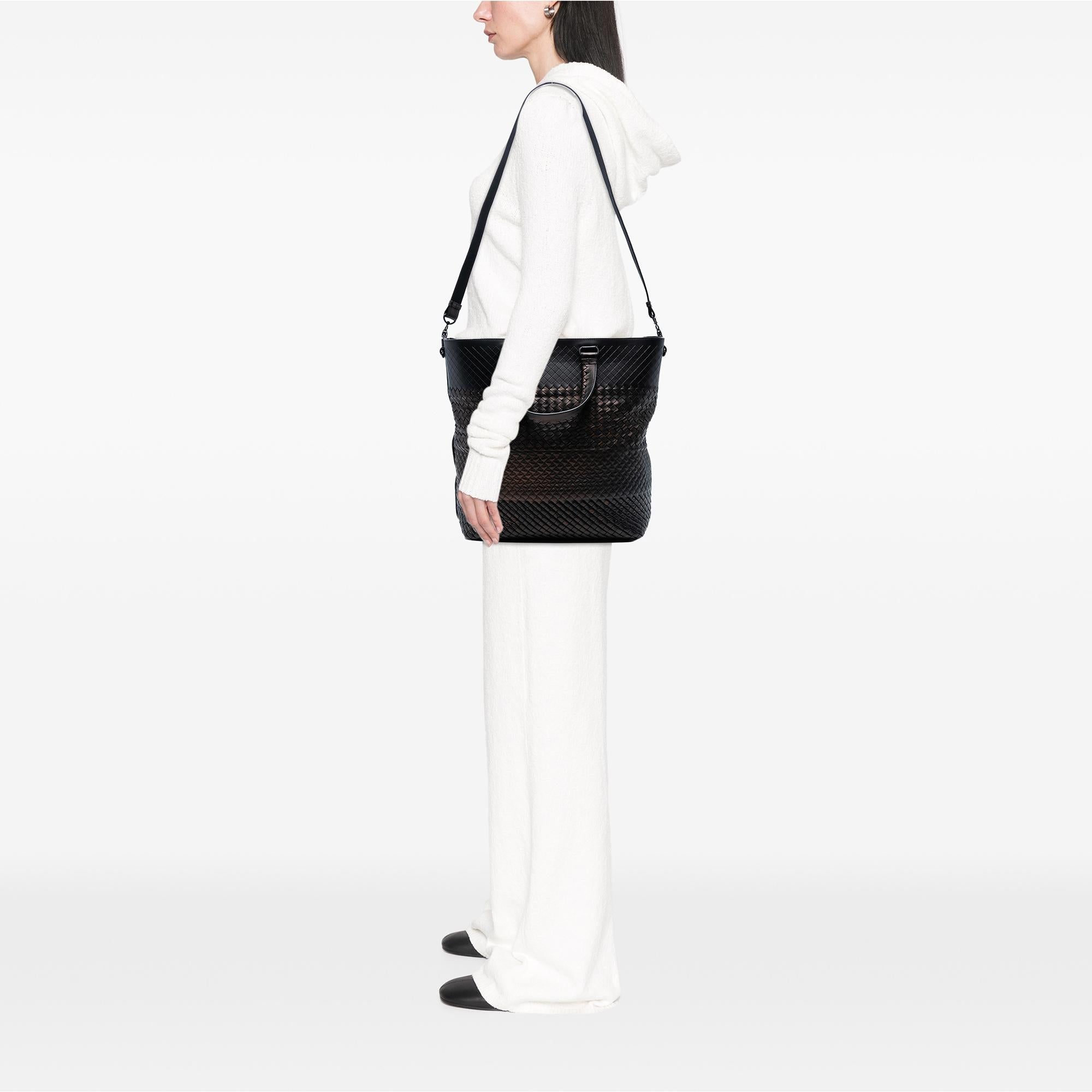 Bottega Veneta Nappa Intrecciato Imperatore Convertible Tote