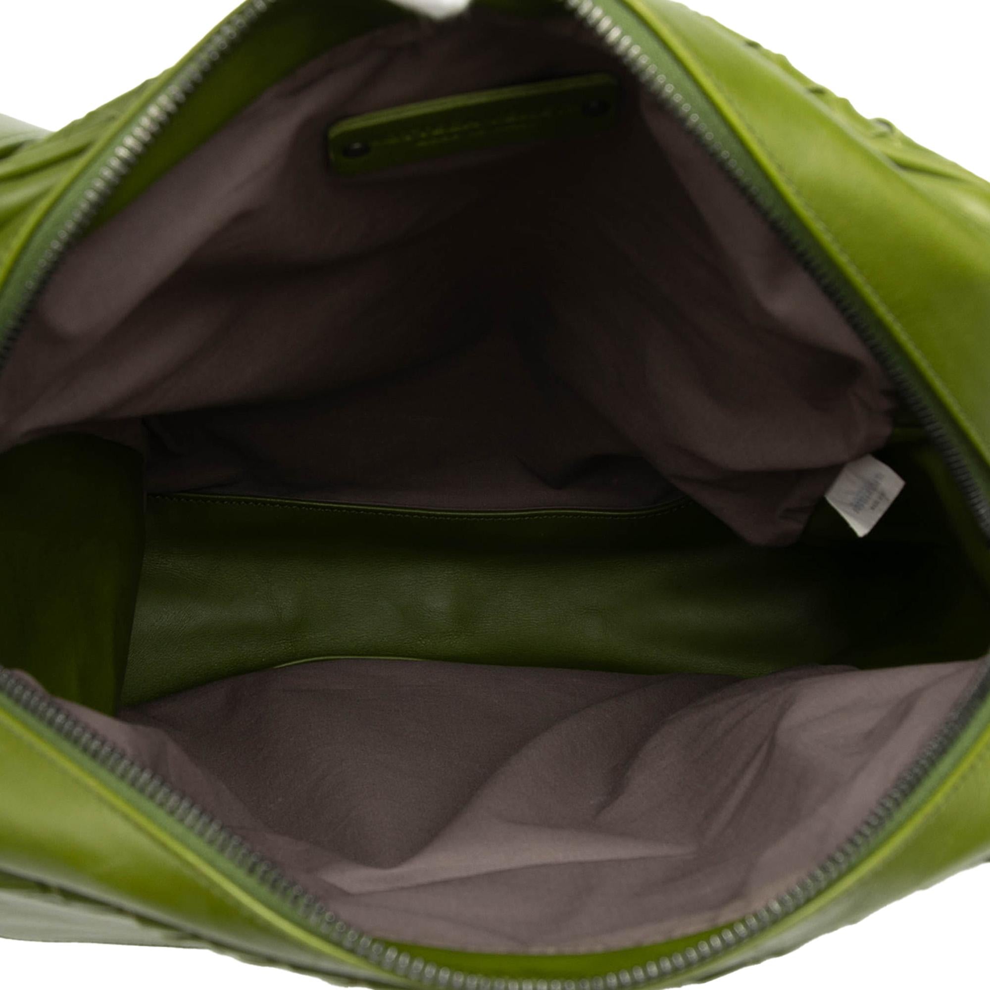Bottega Veneta Nappa Intrecciato Messenger Bag