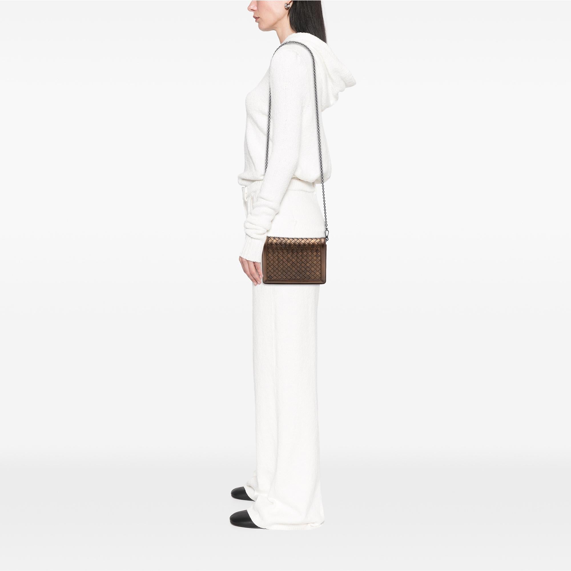 Bottega Veneta Nappa Intrecciato Montebello Crossbody