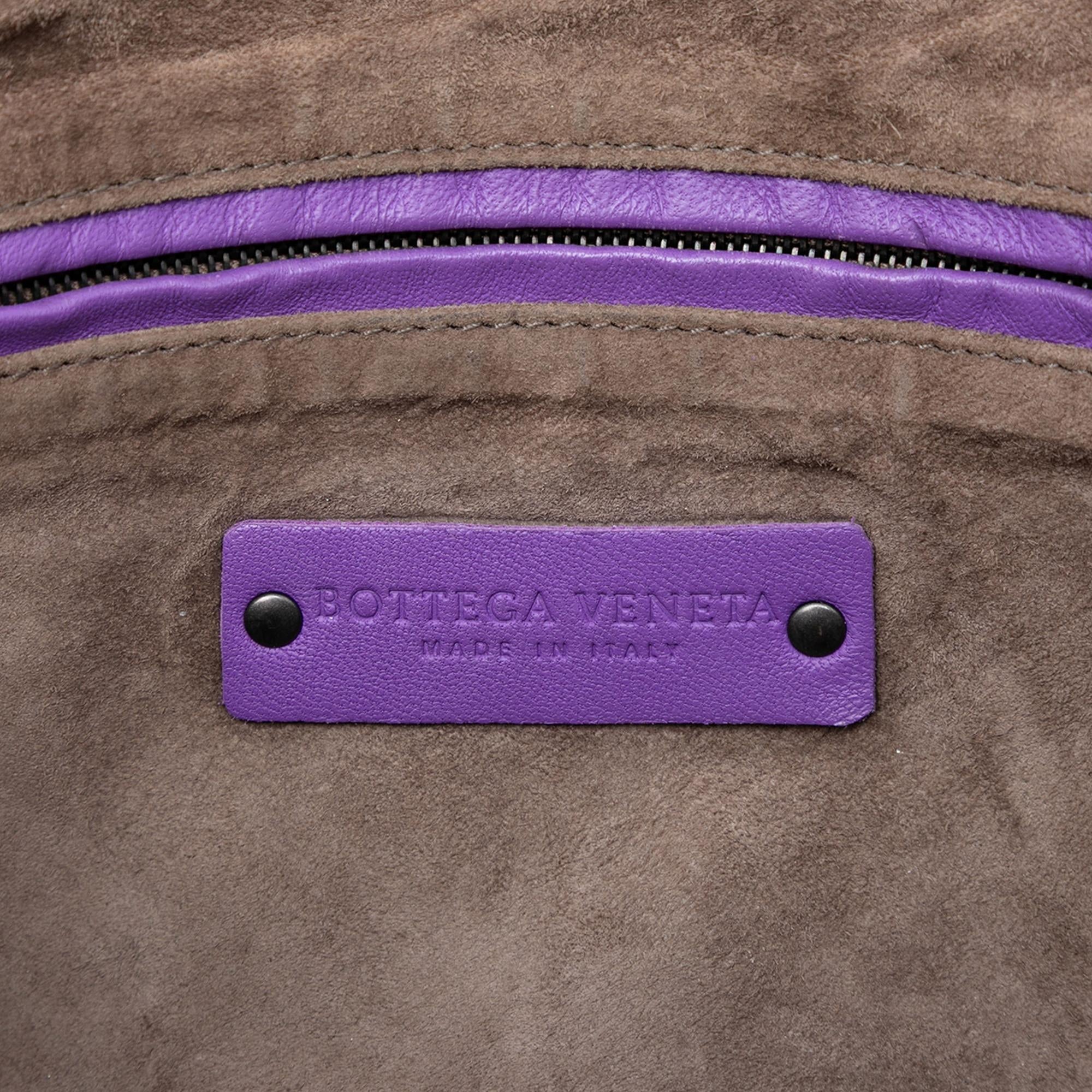 Bottega Veneta Nappa Intrecciato Nodini Crossbody