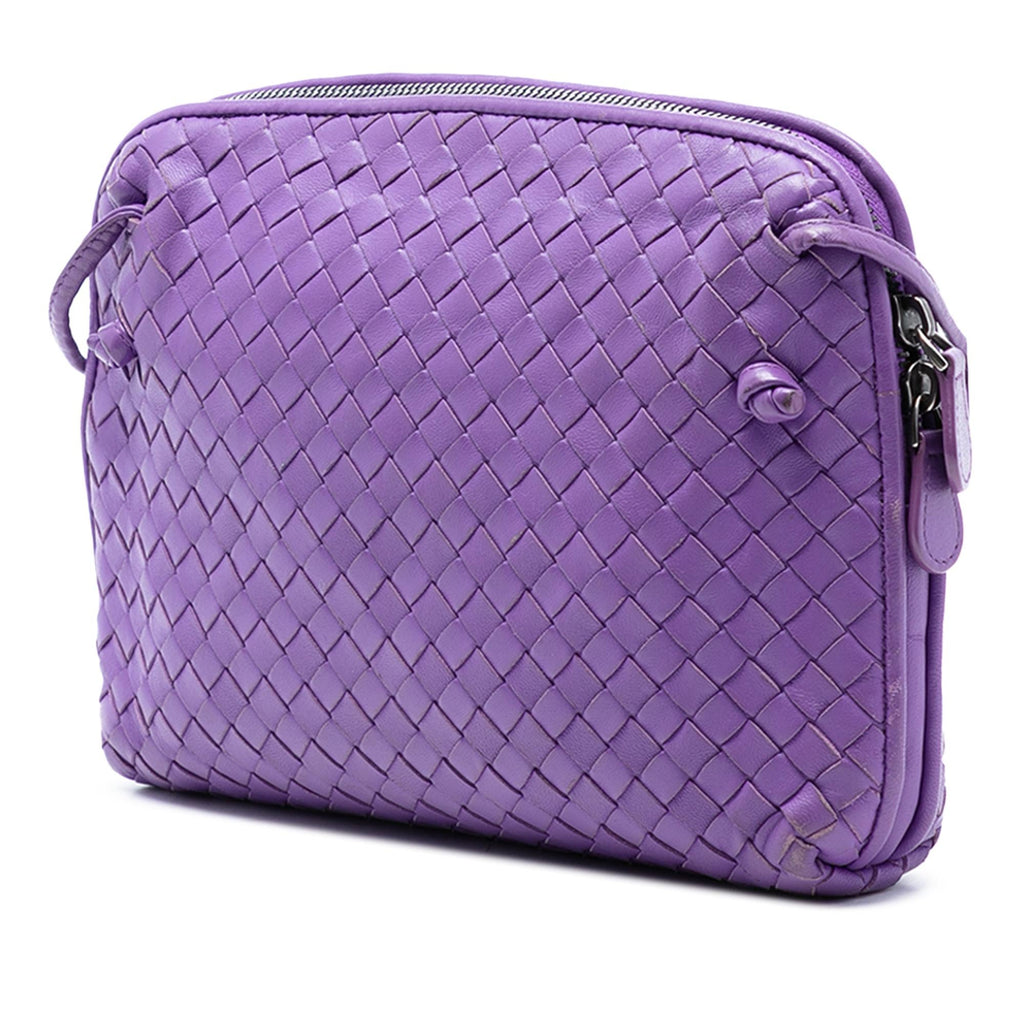 Bottega Veneta Nappa Intrecciato Nodini Crossbody
