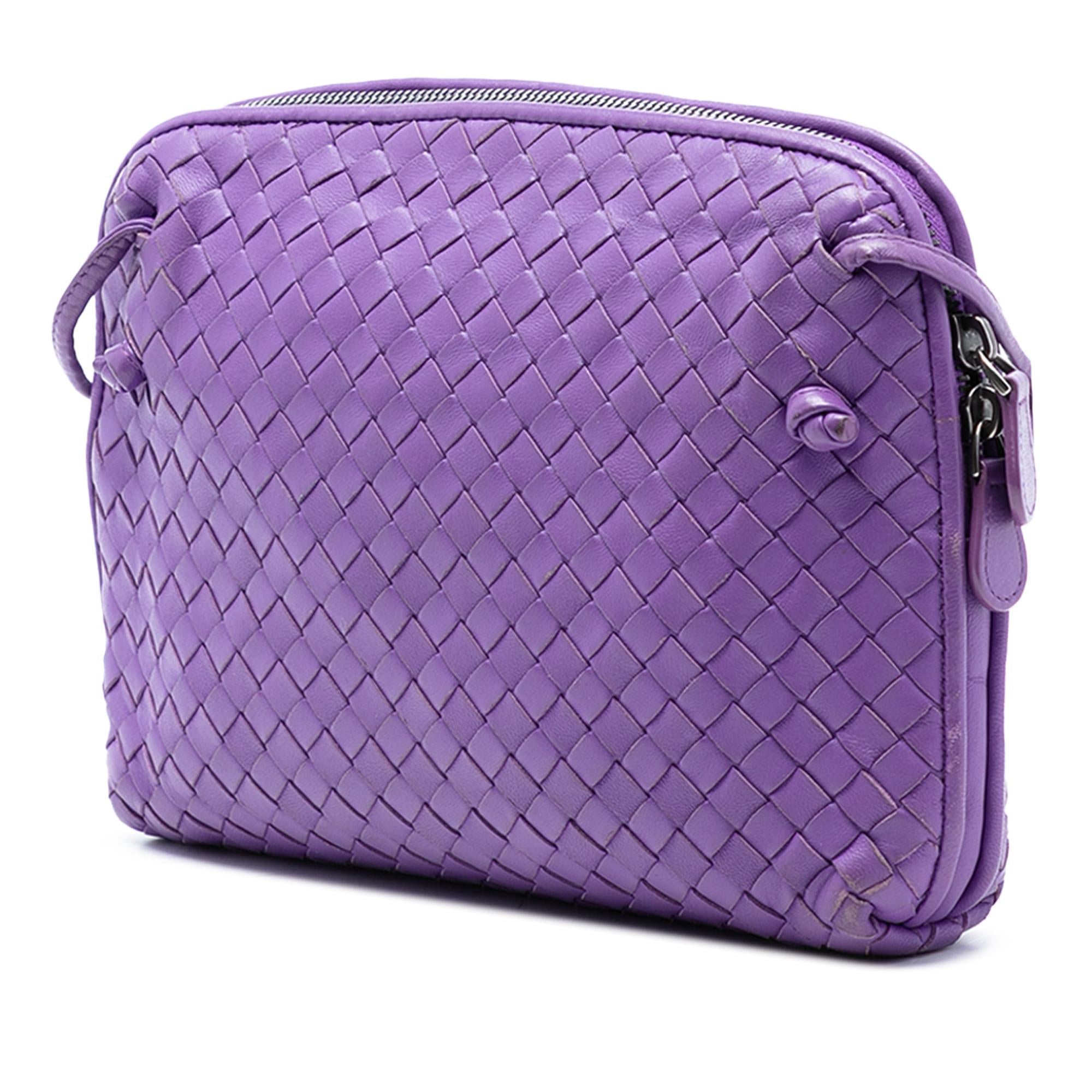 Bottega Veneta Nappa Intrecciato Nodini Crossbody